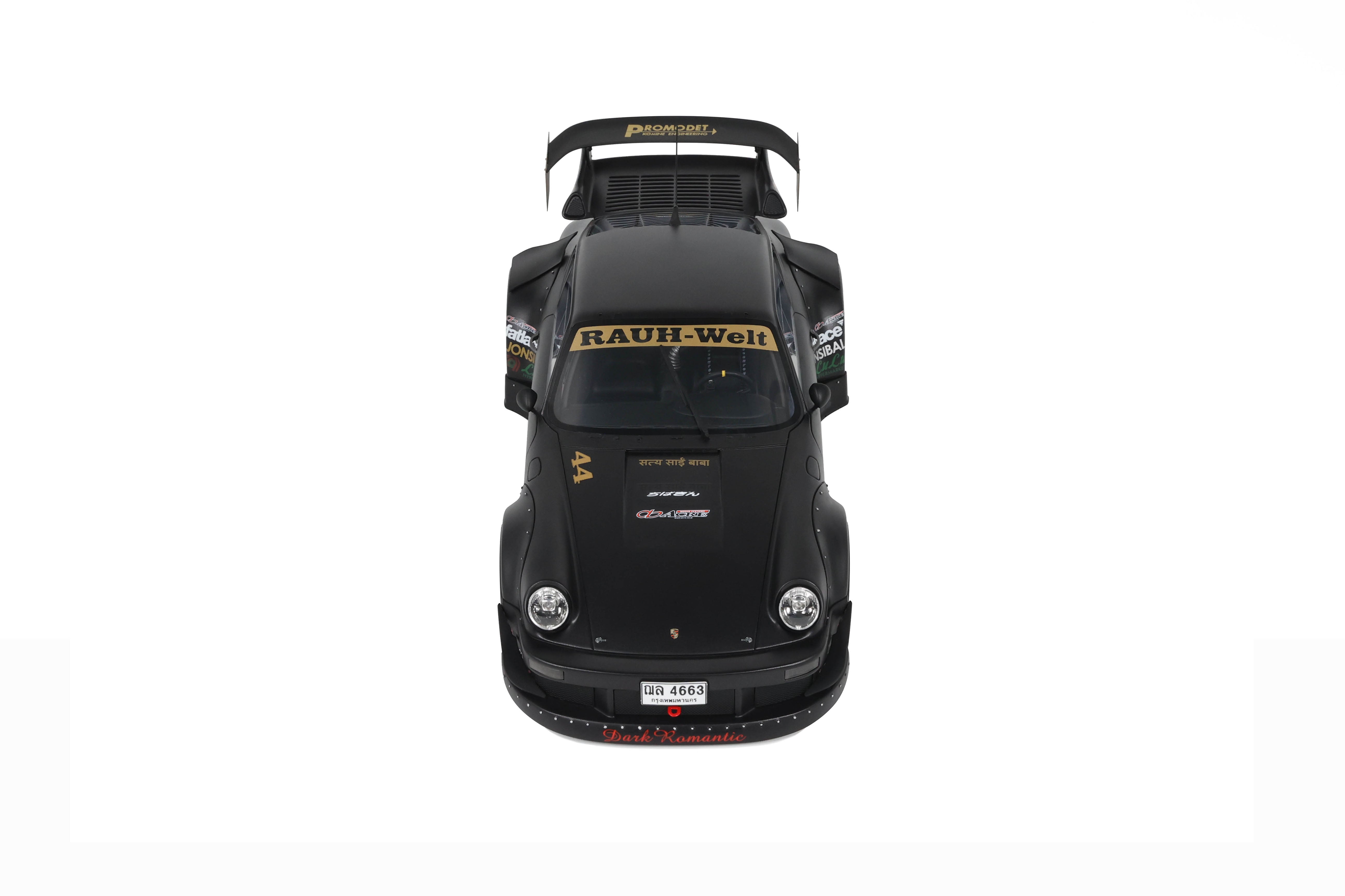 GT Spirit 1:18 Scale Resin Model, 2010 RWB Stella Artois - Black - GT918