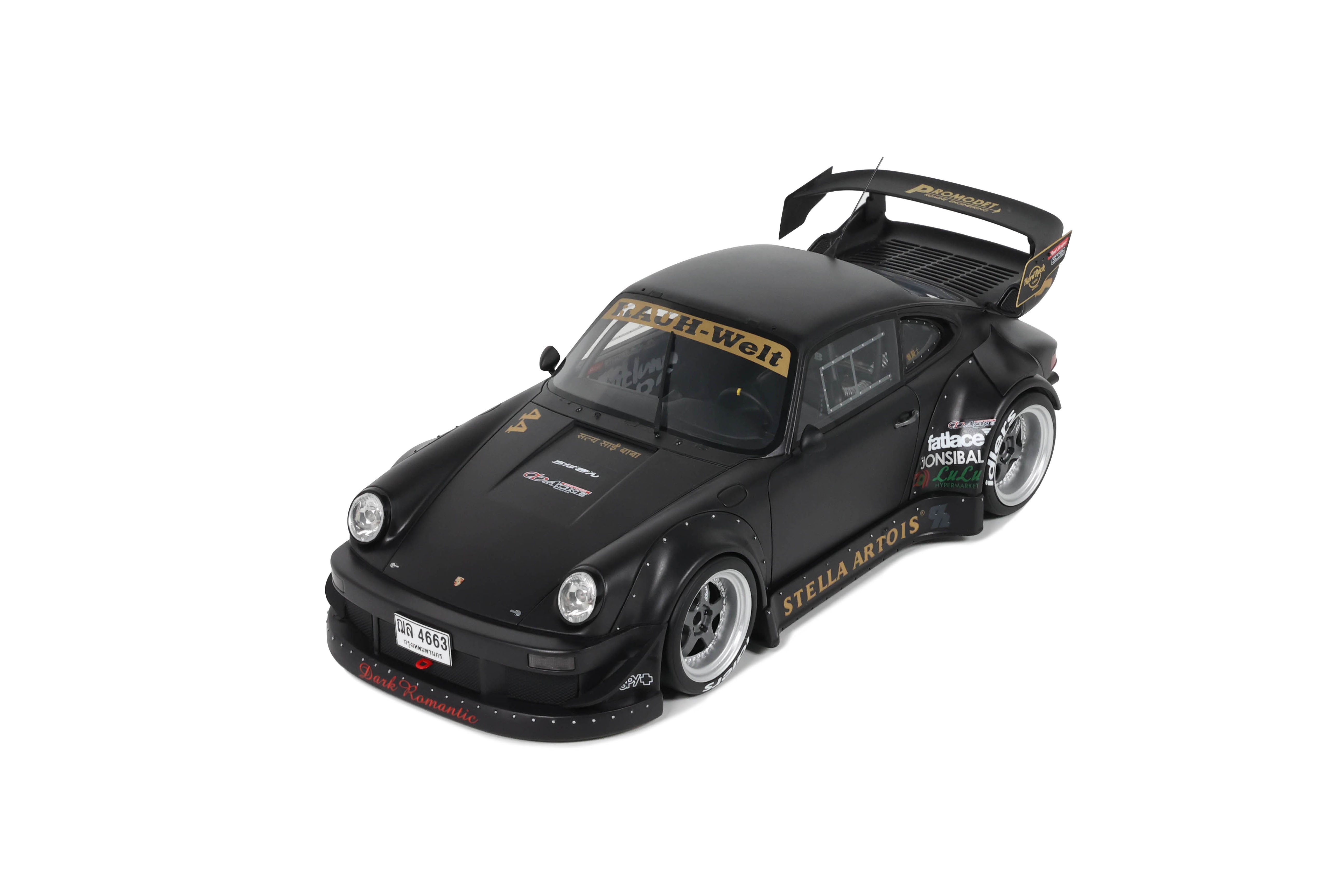 GT Spirit 1:18 Scale Resin Model, 2010 RWB Stella Artois - Black - GT918