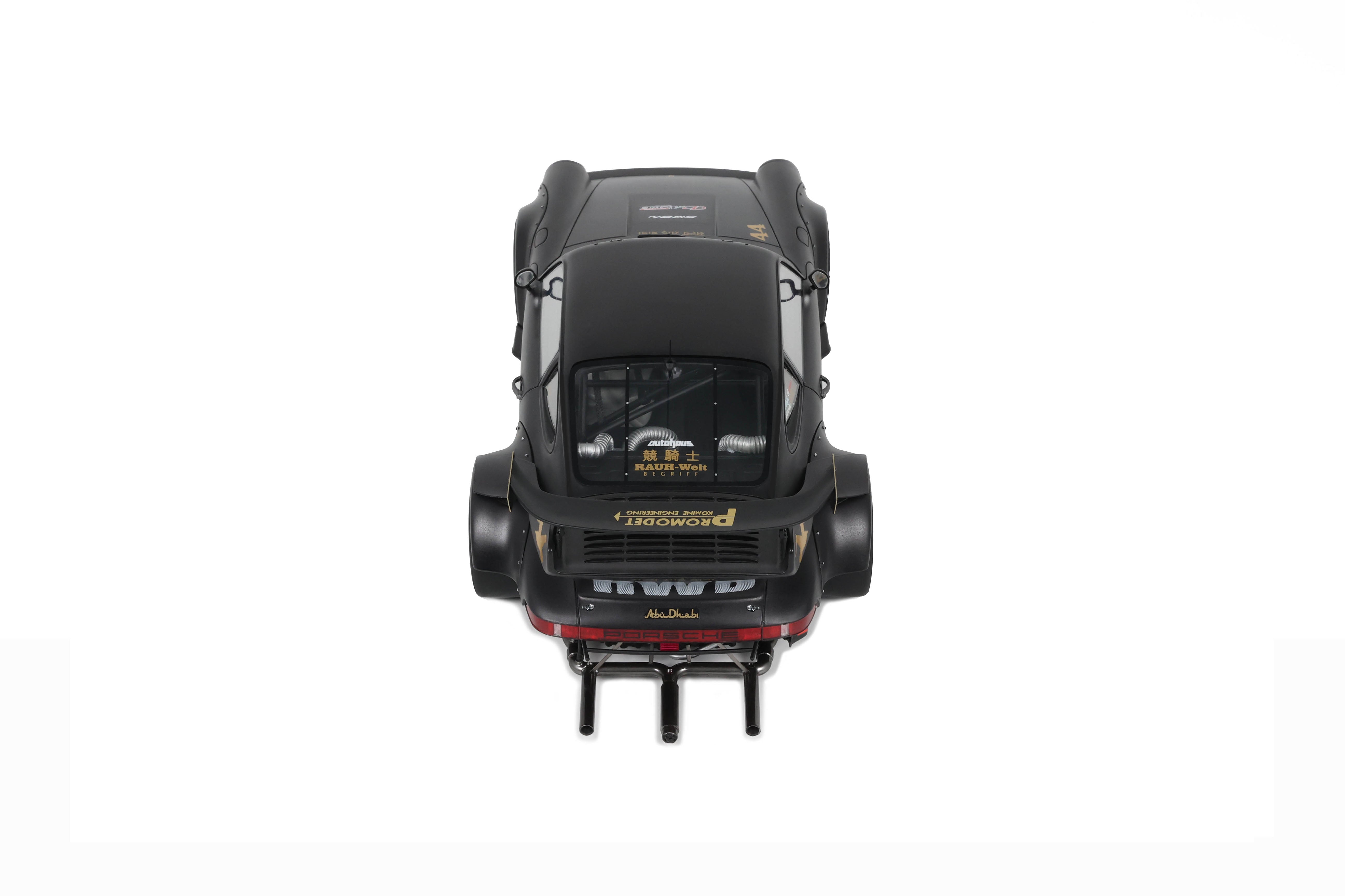 GT Spirit 1:18 Scale Resin Model, 2010 RWB Stella Artois - Black - GT918