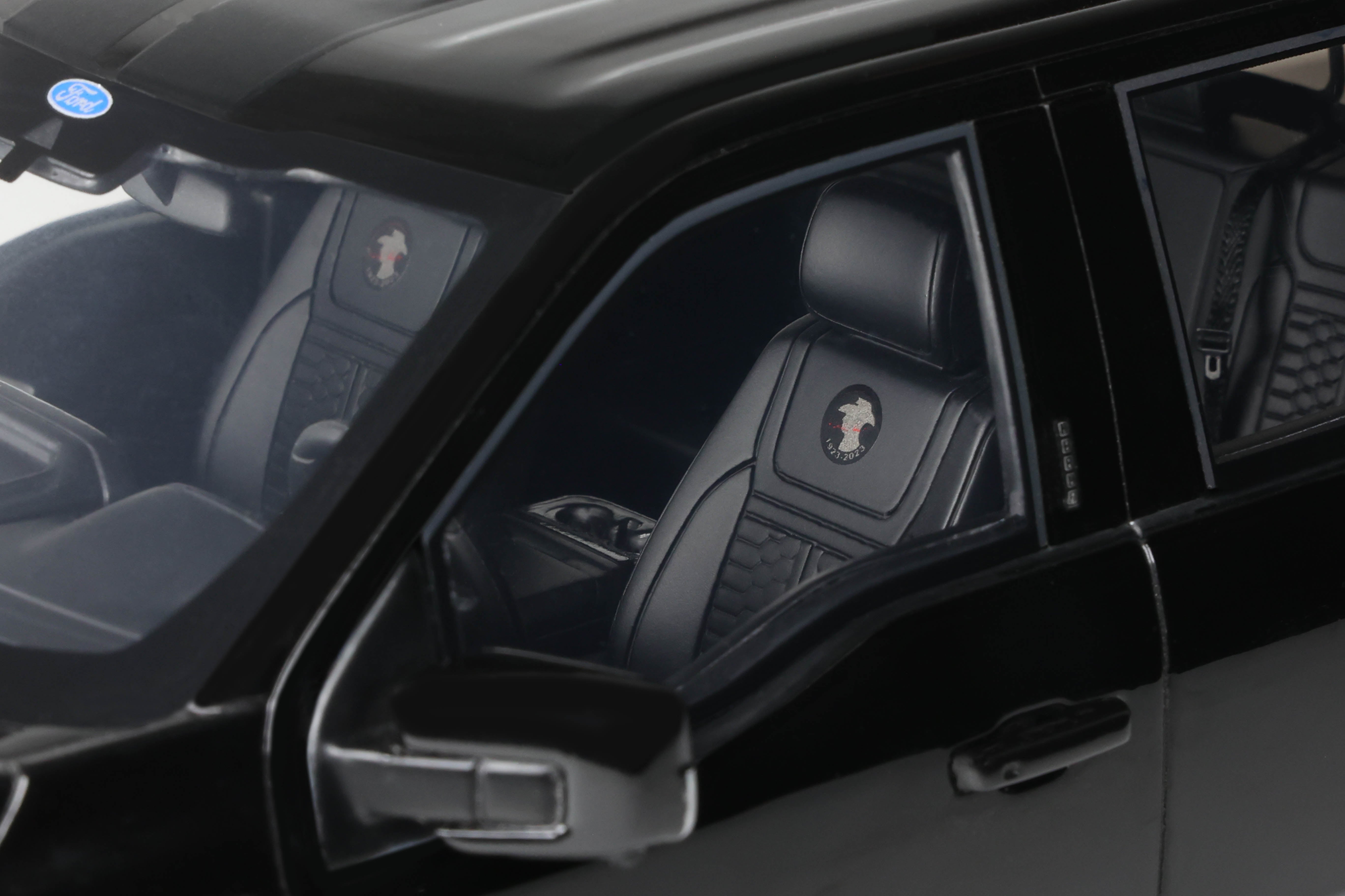 GT Spirit 1:18 Scale Resin Model, 2024 Ford Shelby F-150 Centennial Edition - Black - GT919