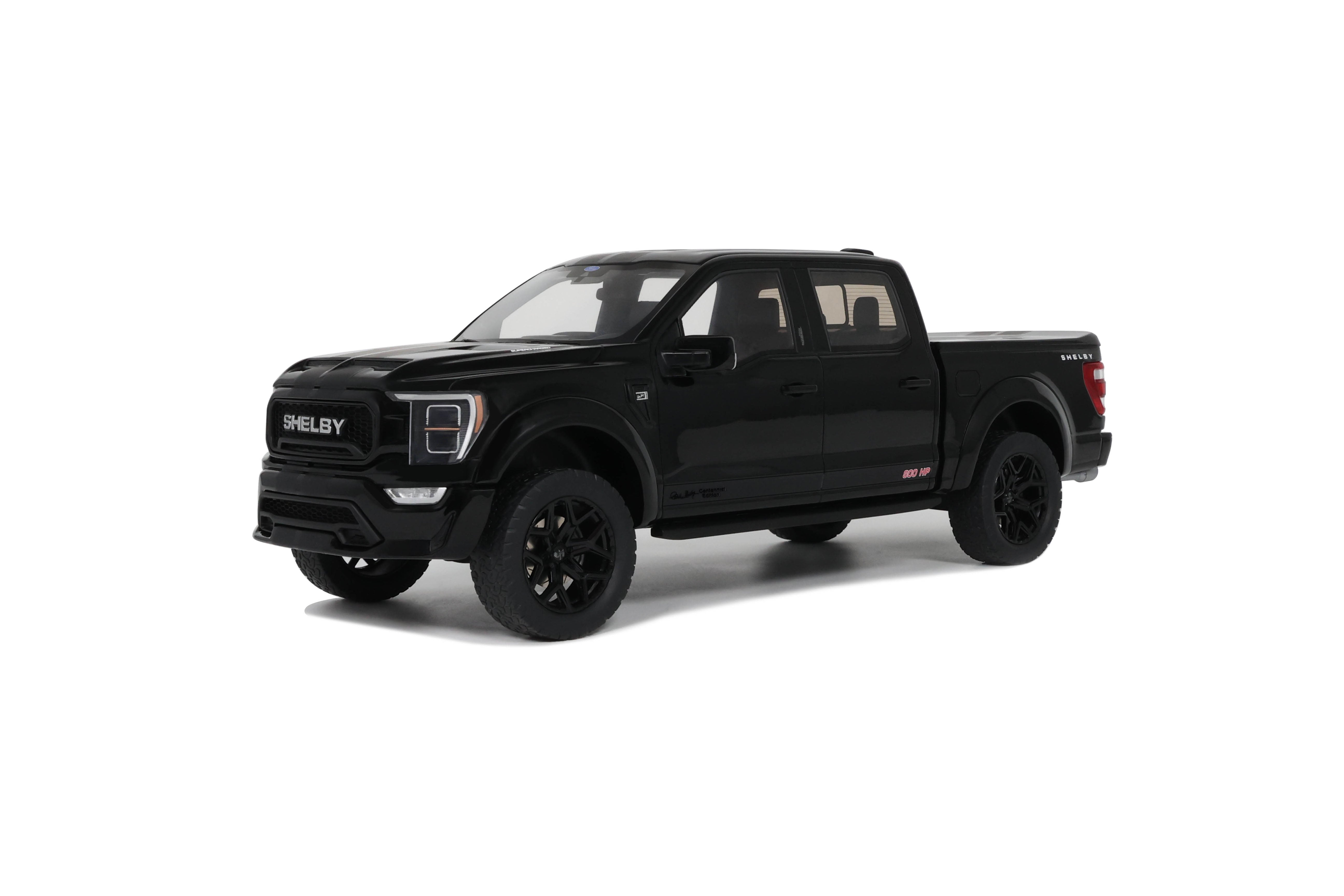 GT Spirit 1:18 Scale Resin Model, 2024 Ford Shelby F-150 Centennial Edition - Black - GT919