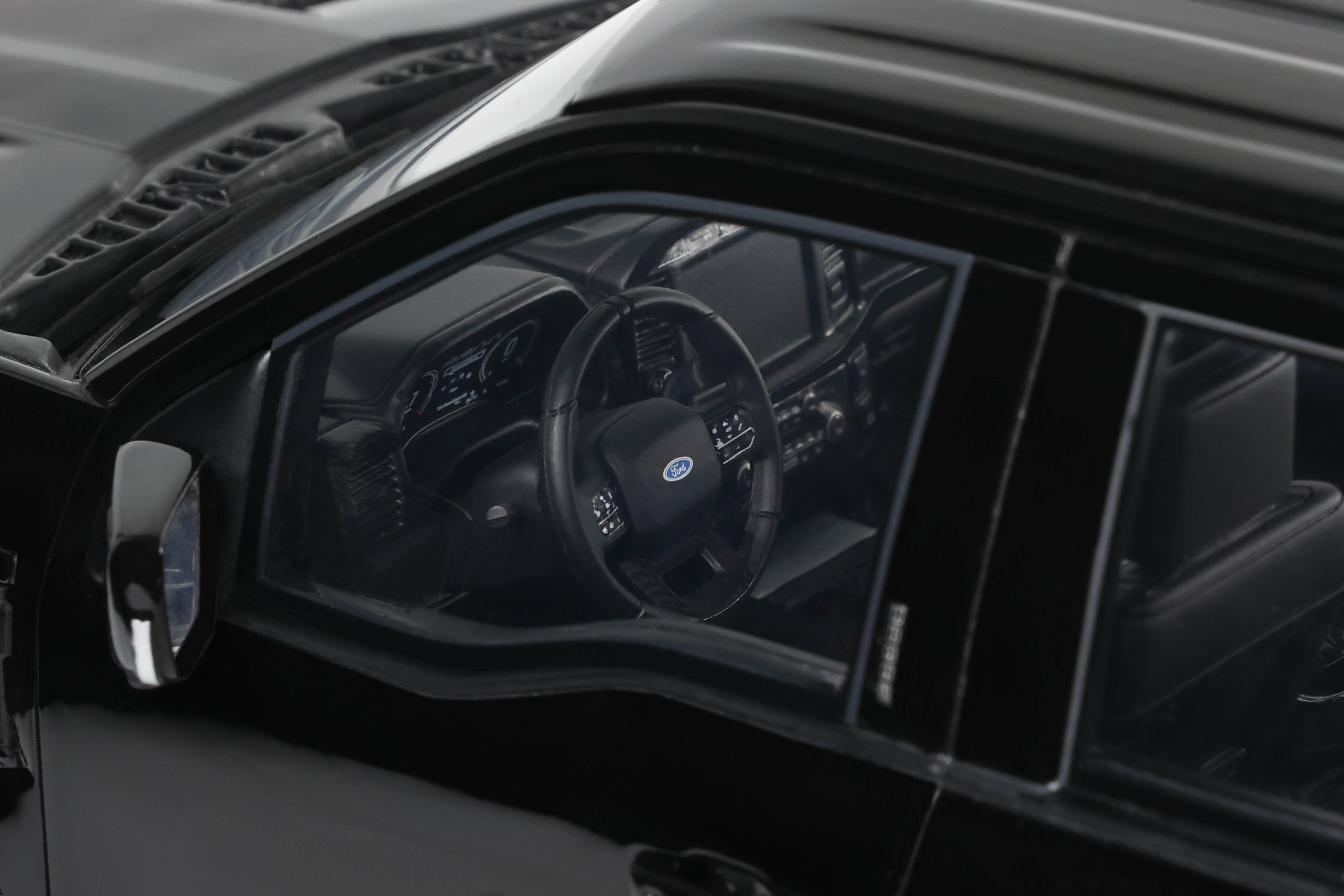 GT Spirit 1:18 Scale Resin Model, 2024 Ford Shelby F-150 Centennial Edition - Black - GT919