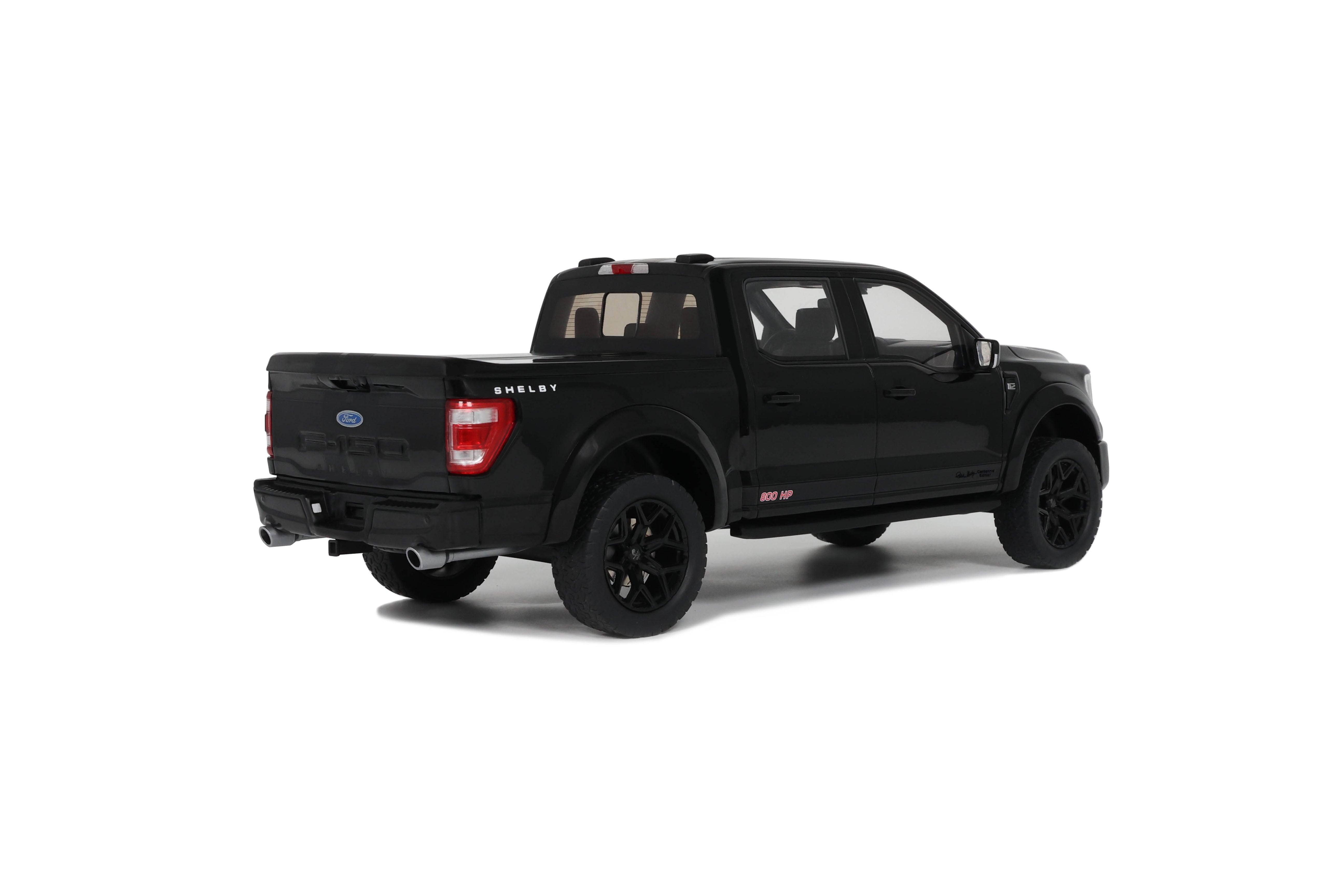 GT Spirit 1:18 Scale Resin Model, 2024 Ford Shelby F-150 Centennial Edition - Black - GT919