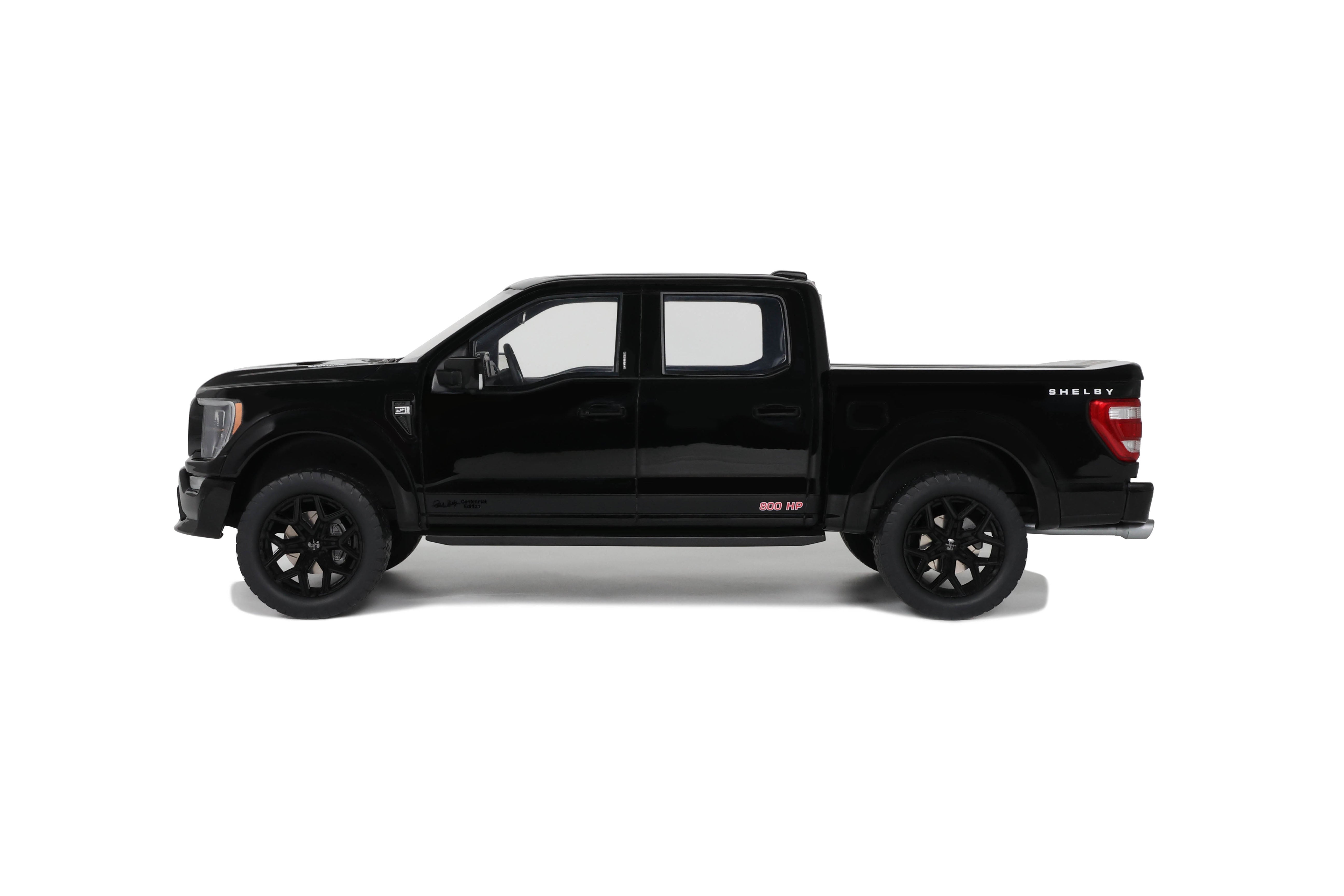 GT Spirit 1:18 Scale Resin Model, 2024 Ford Shelby F-150 Centennial Edition - Black - GT919