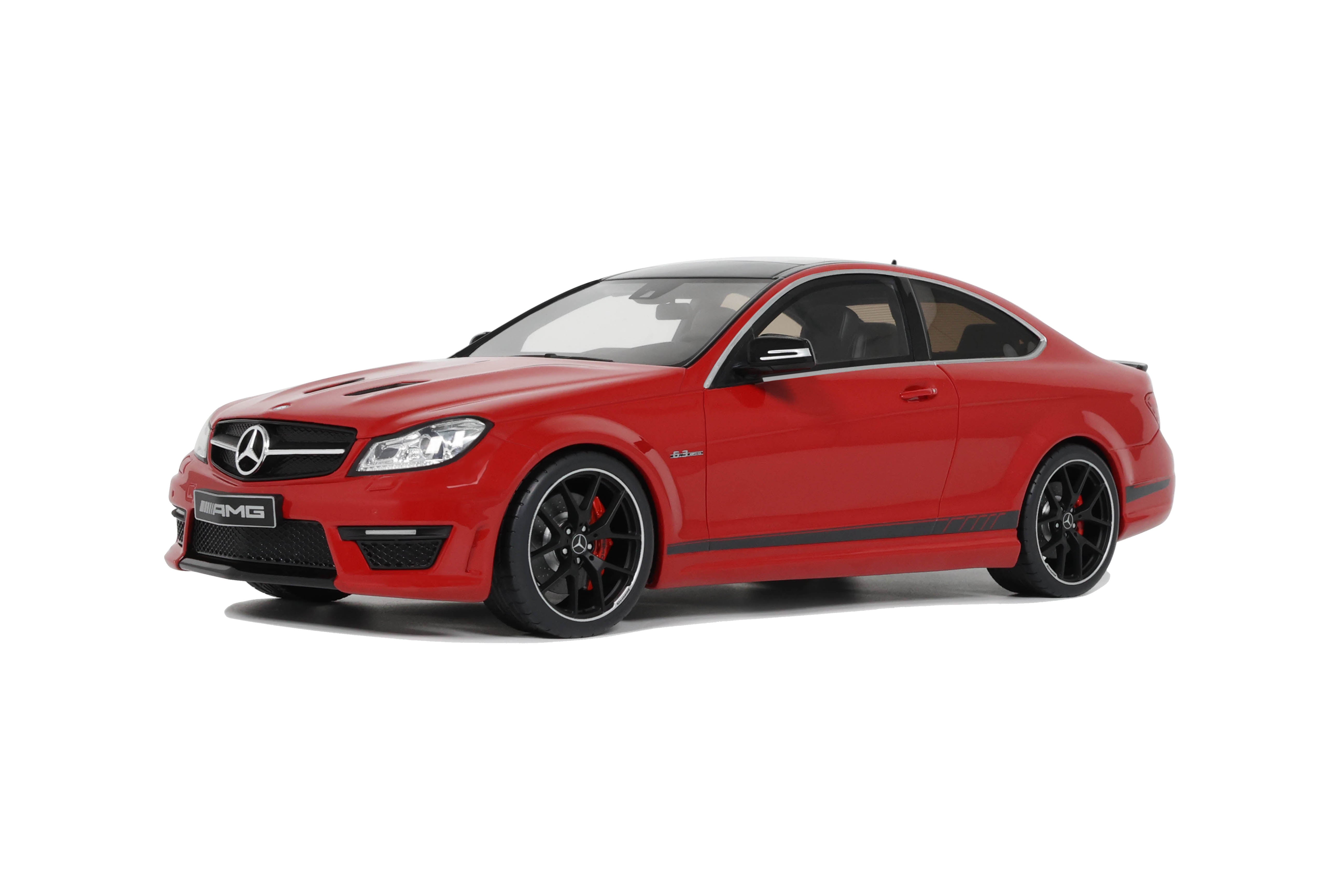 GT Spirit 1:18 Scale Resin Model, 2014 Mercedes Benz C63 AMG W204 Edition 507 - Red- GT920