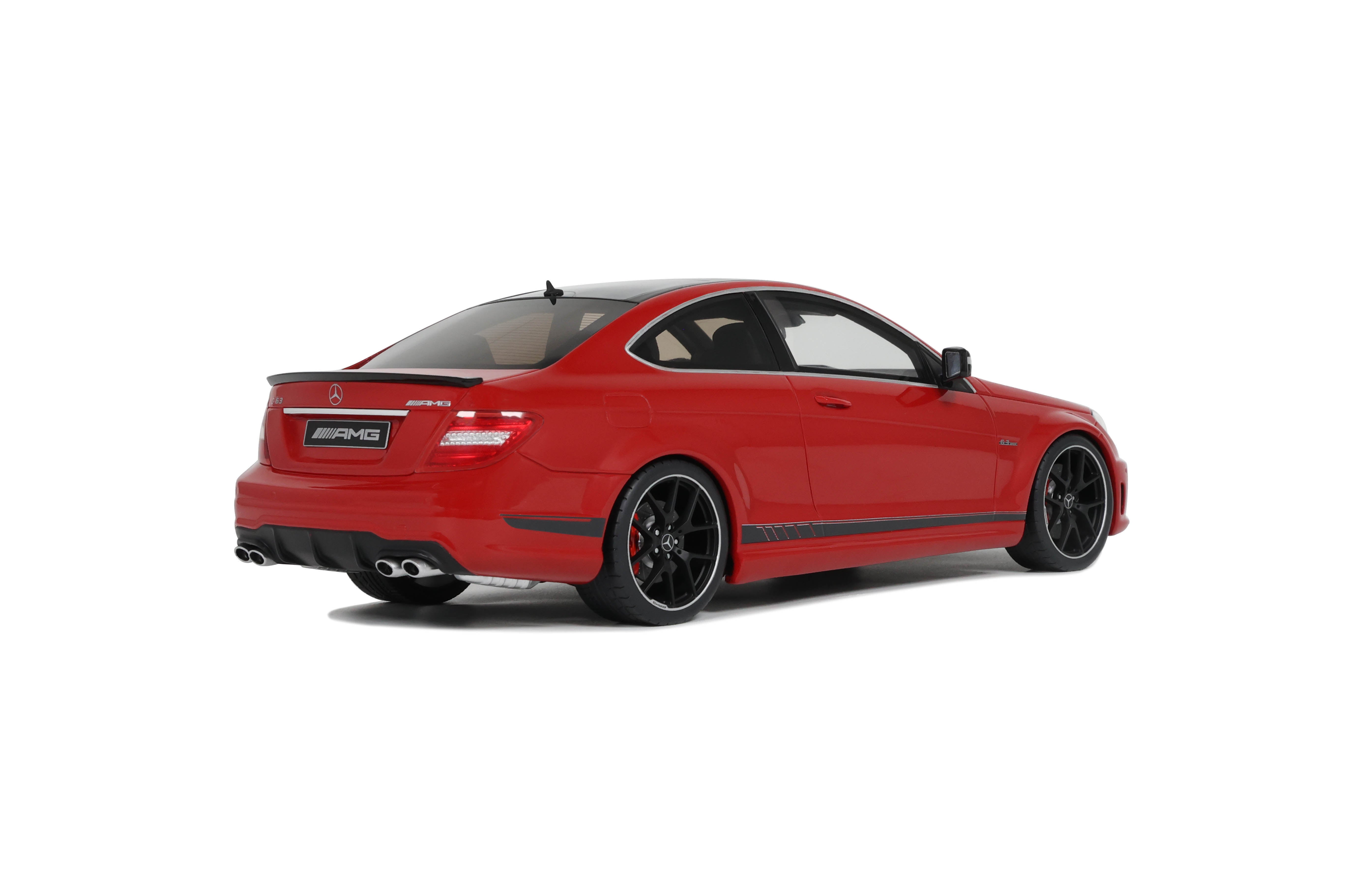 GT Spirit 1:18 Scale Resin Model, 2014 Mercedes Benz C63 AMG W204 Edition 507 - Red- GT920
