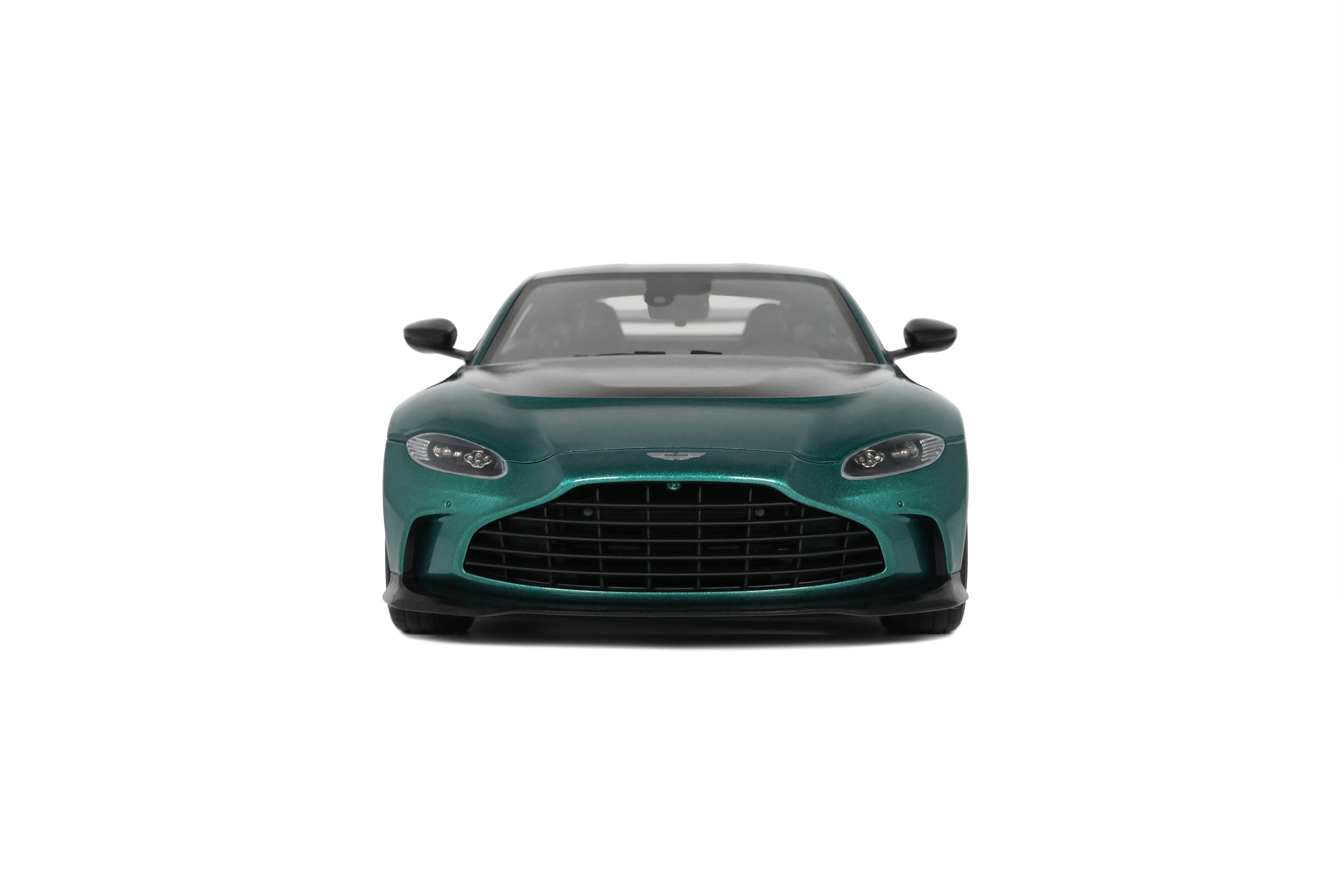 GT Spirit 1:18 Scale Resin, 2023 Aston Martin V12 Vantage - Green - GT922