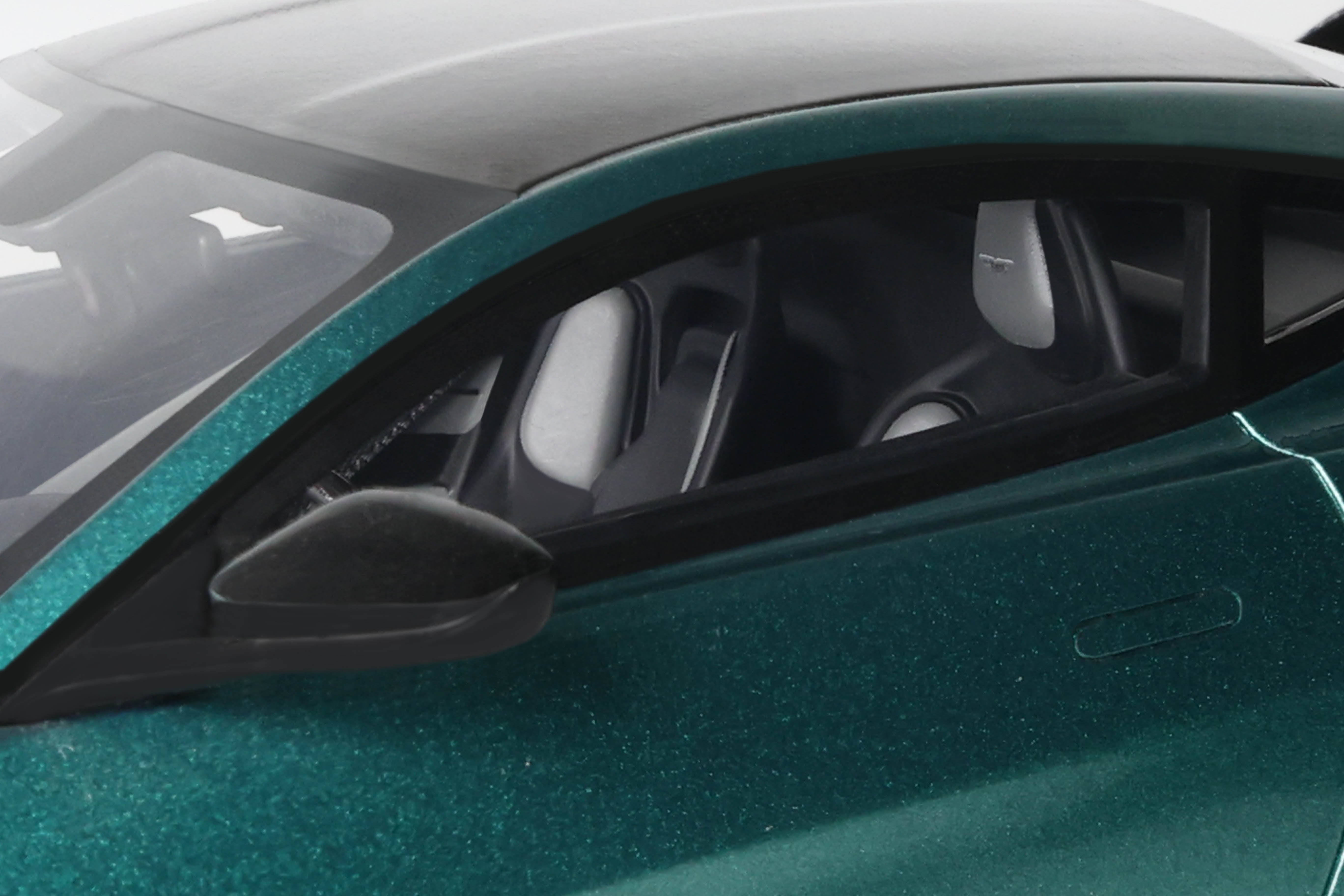 GT Spirit 1:18 Scale Resin, 2023 Aston Martin V12 Vantage - Green - GT922