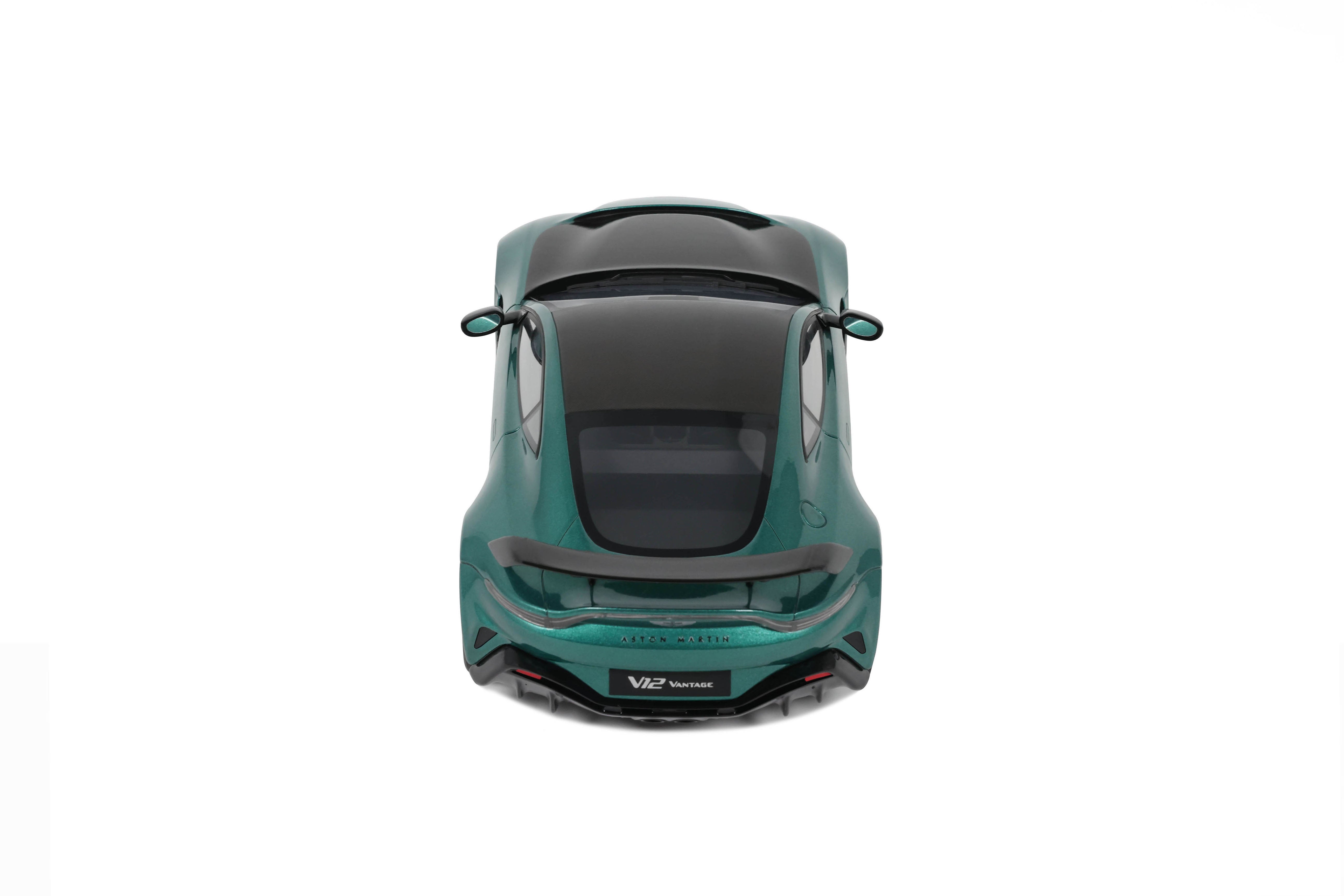 GT Spirit 1:18 Scale Resin, 2023 Aston Martin V12 Vantage - Green - GT922