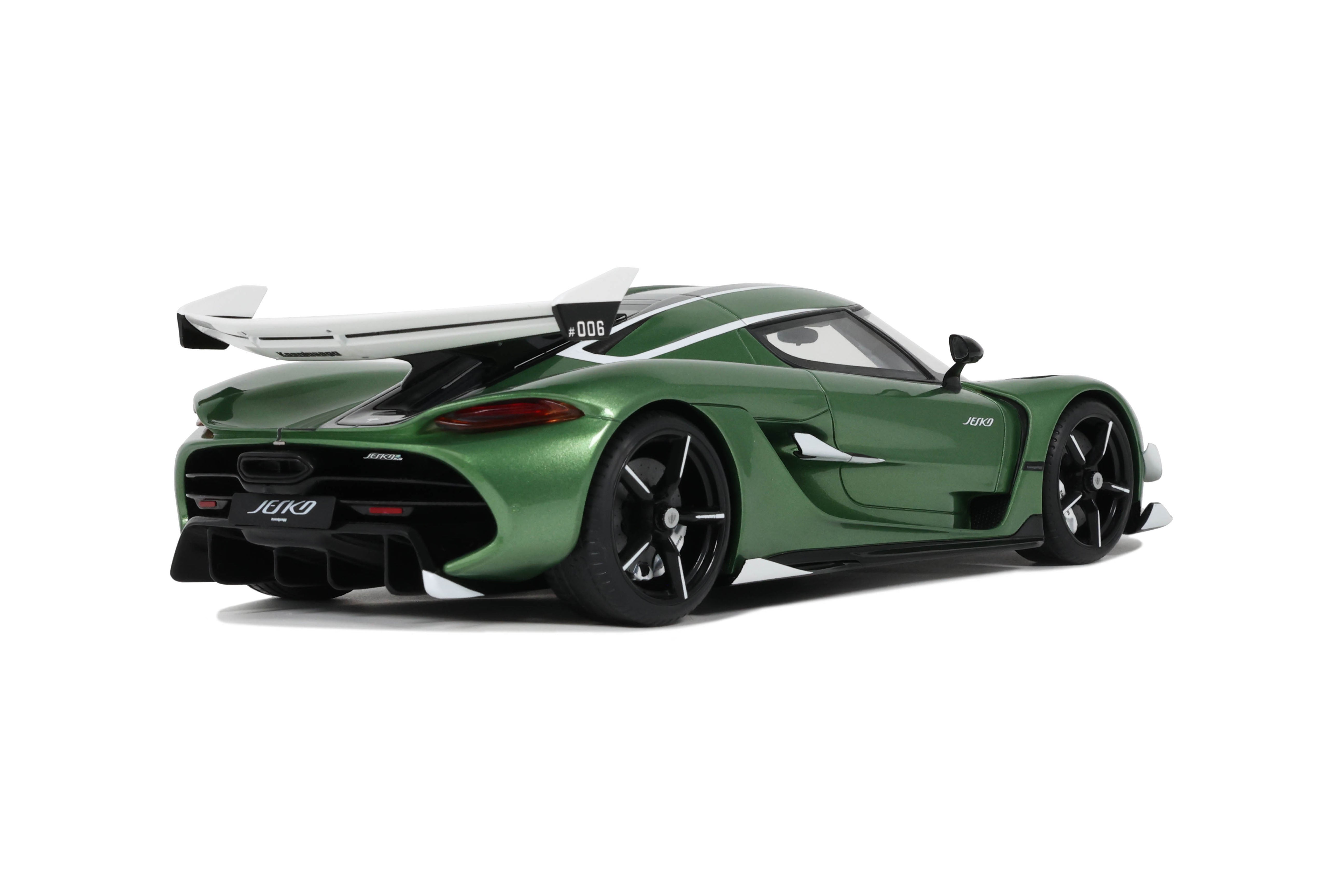 GT Spirit 1:18 Scale Resin Model, 2024 Koenigsegg Jesko - Green - GT927