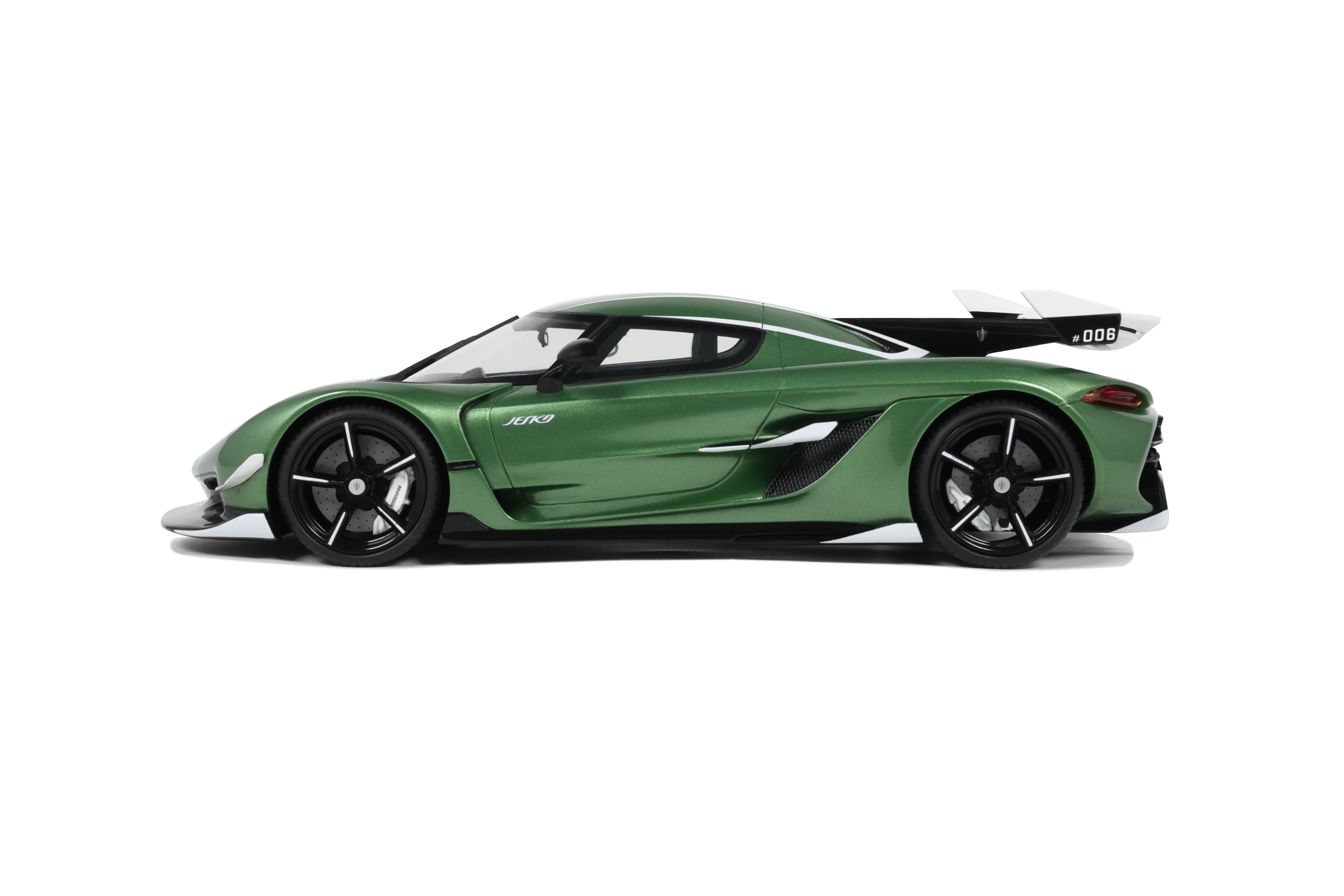 GT Spirit 1:18 Scale Resin Model, 2024 Koenigsegg Jesko - Green - GT927
