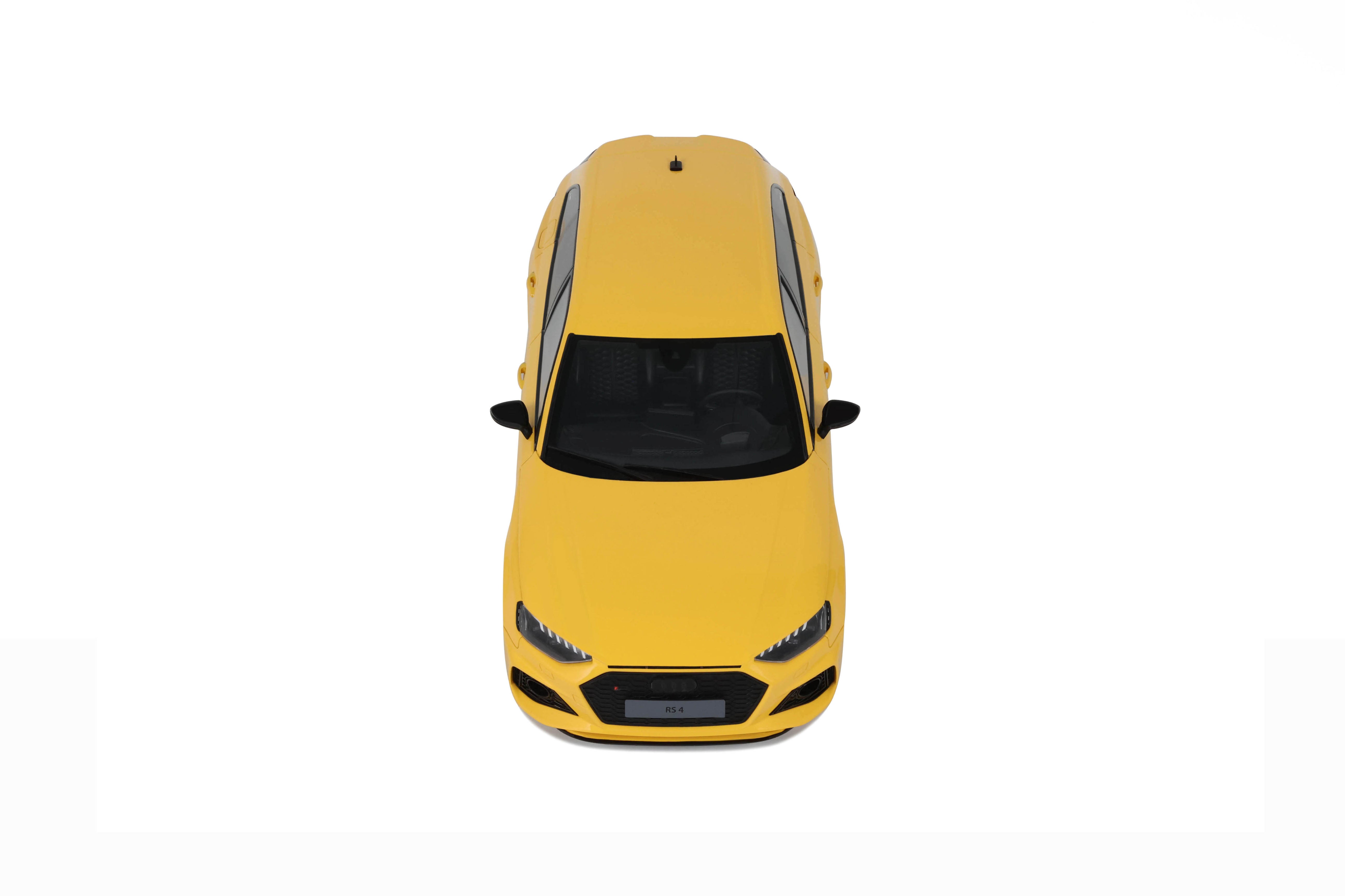 GT Spirit 1:18 Scale Resin Model - Audi RS 4 25th Anniversary, Yellow - GT935