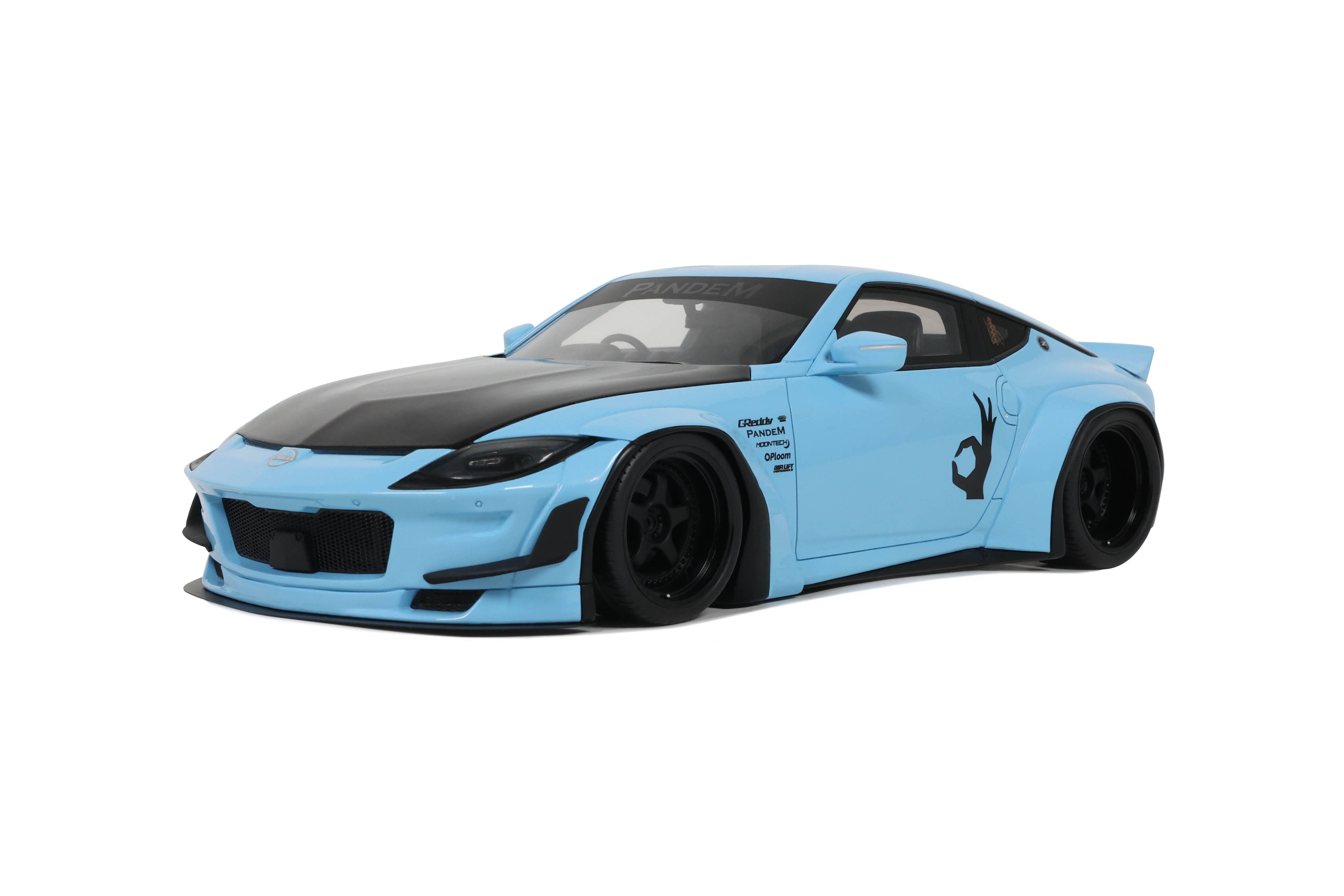 GT Spirit 1:18 Scale Resin, 2025 Pandem Nissan Fairlady Z, China Blue - GT943