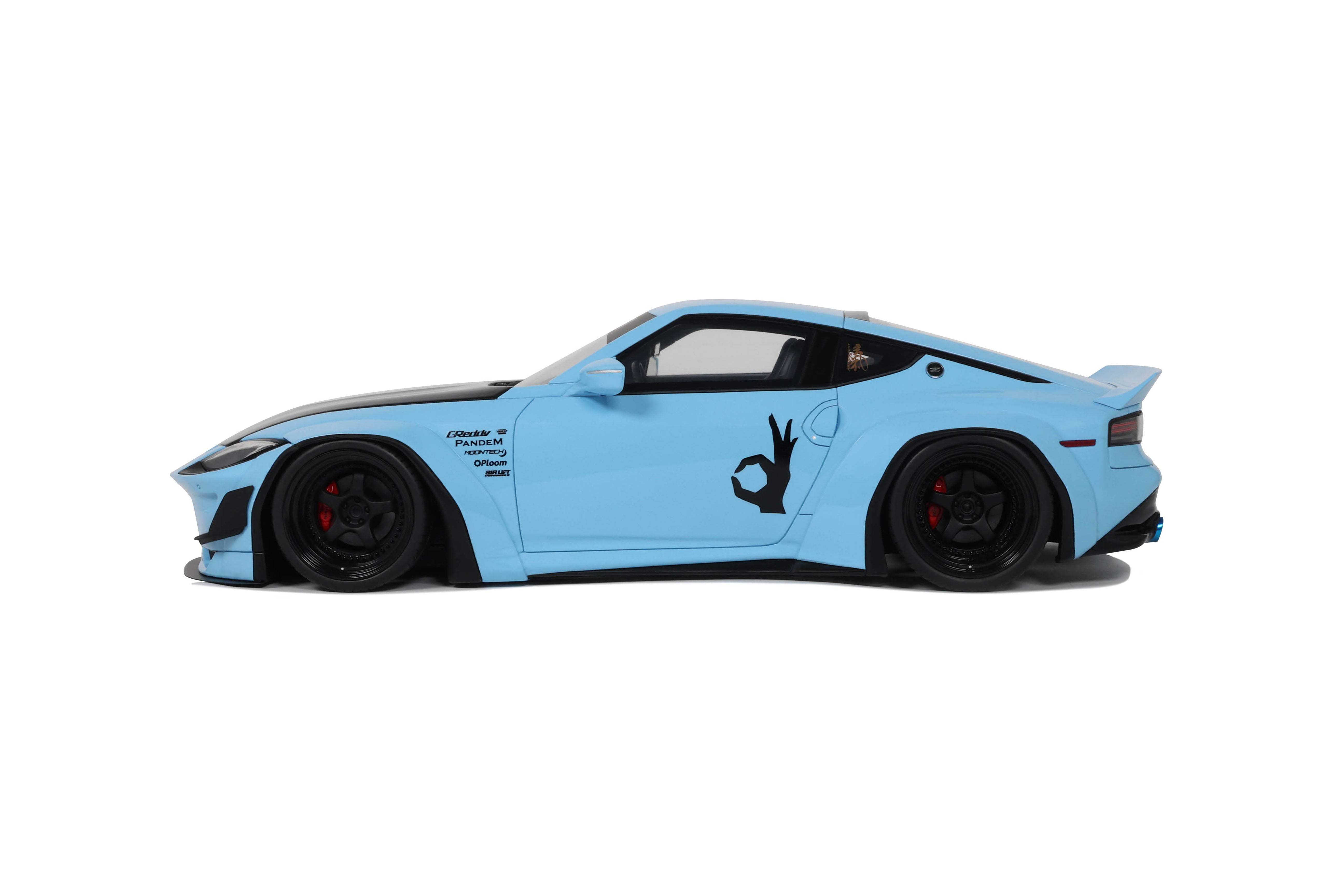 GT Spirit 1:18 Scale Resin, 2025 Pandem Nissan Fairlady Z, China Blue - GT943