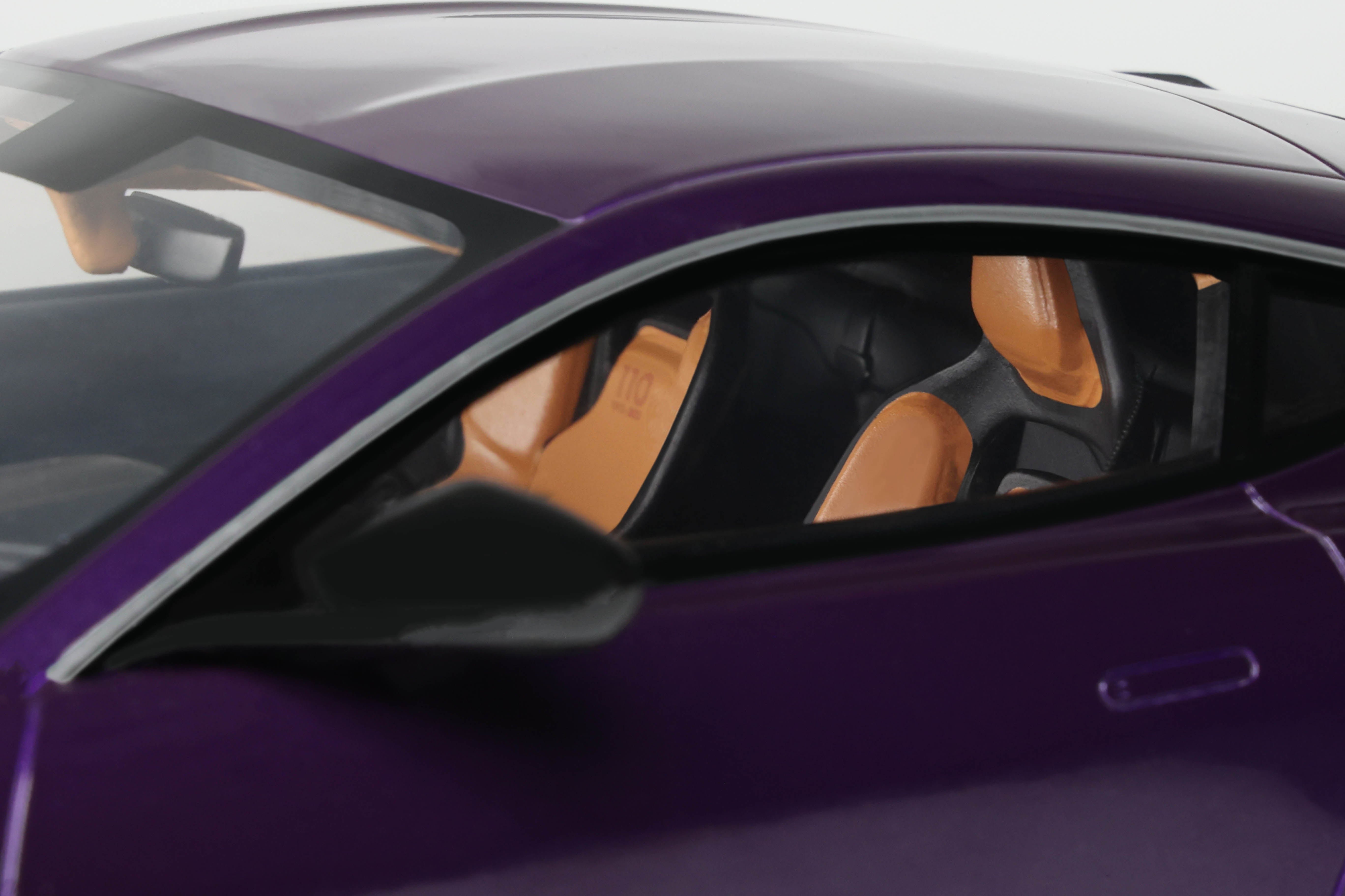 GT Spirit 1:18 Scale Resin, 2023 ASTON MARTIN VALOUR, PURPLE - GT944