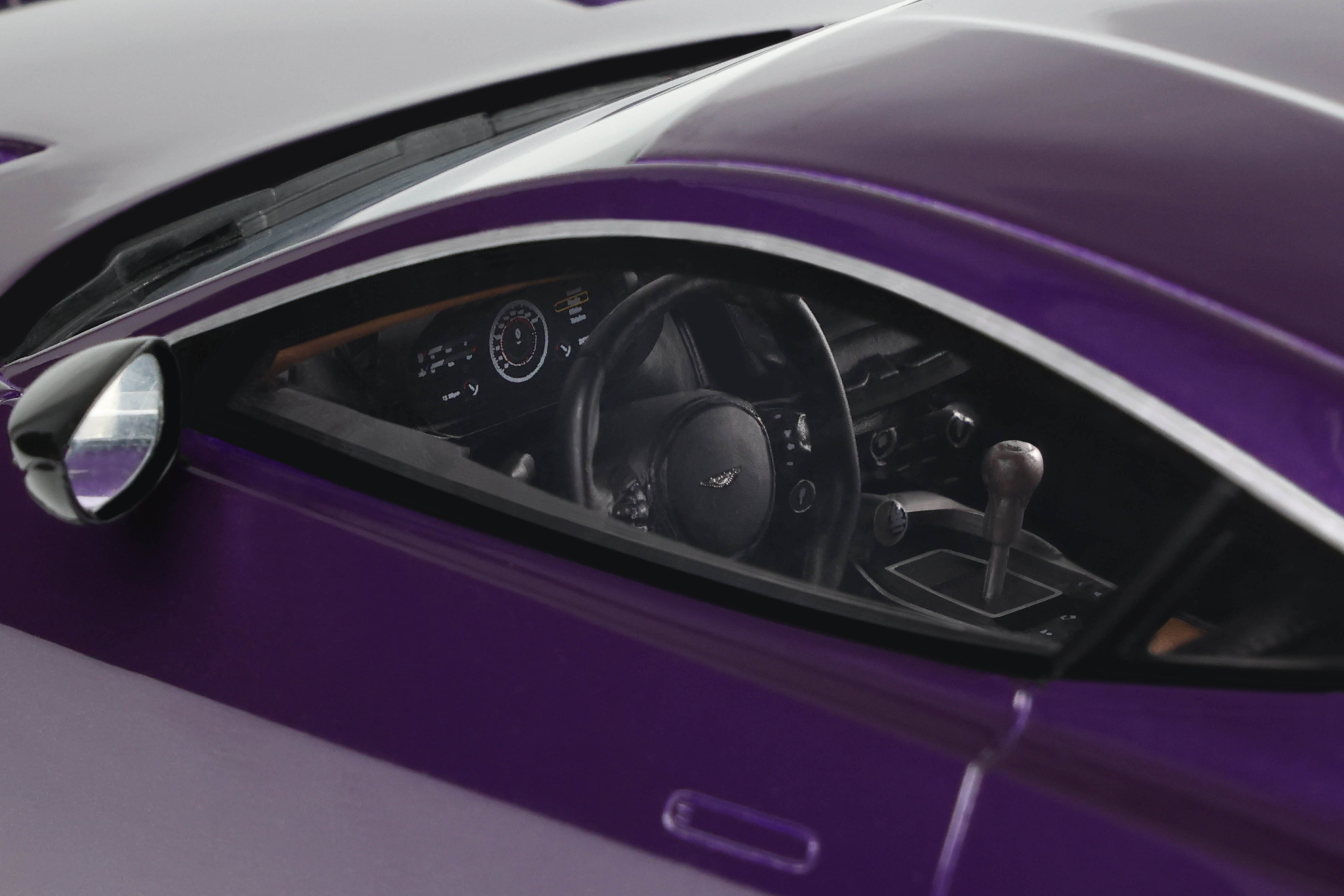 GT Spirit 1:18 Scale Resin, 2023 ASTON MARTIN VALOUR, PURPLE - GT944
