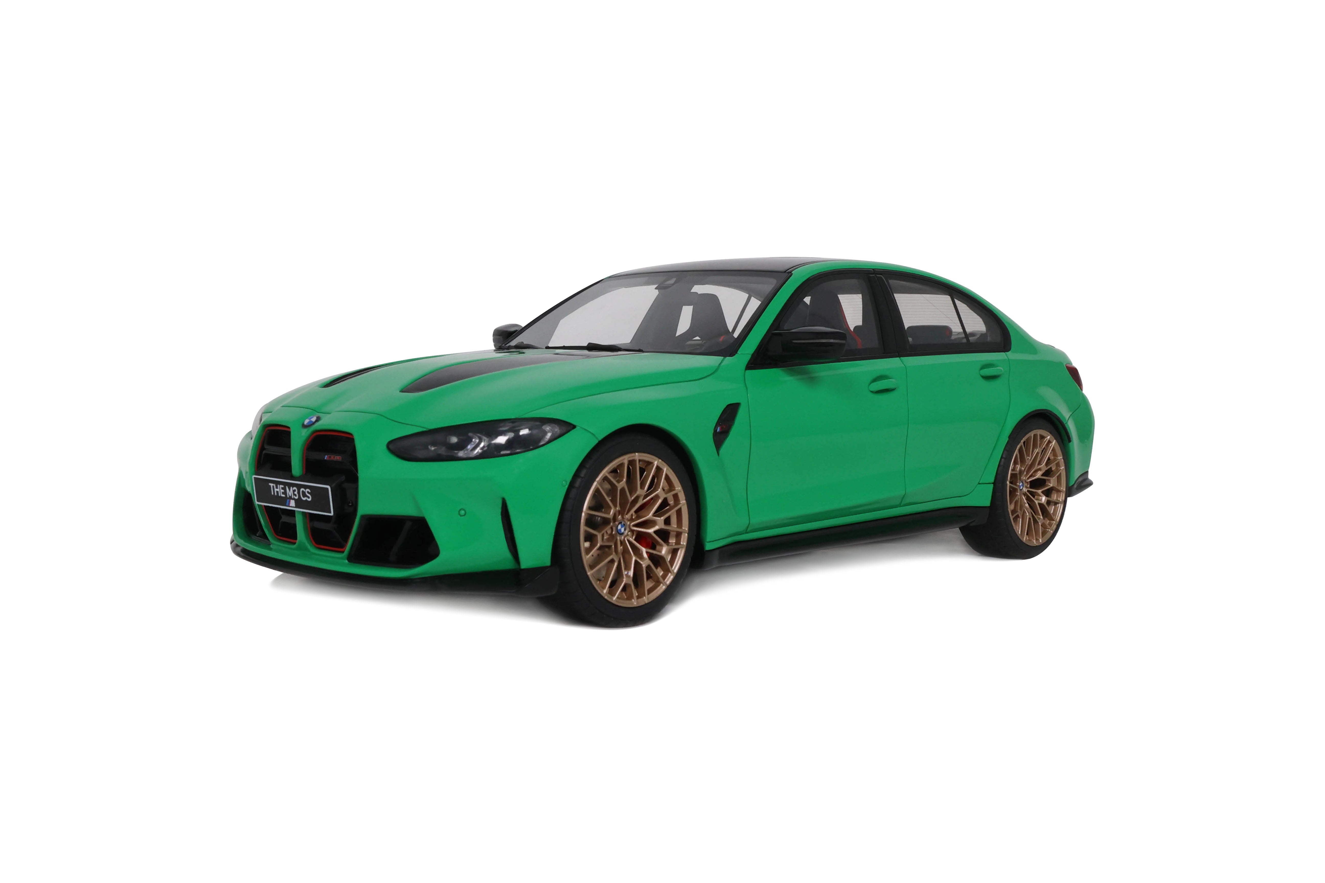 GT Spirit 1:18 Scale Resin, 2023 BMW M3 CS, SIGNAL GREEN - GT976