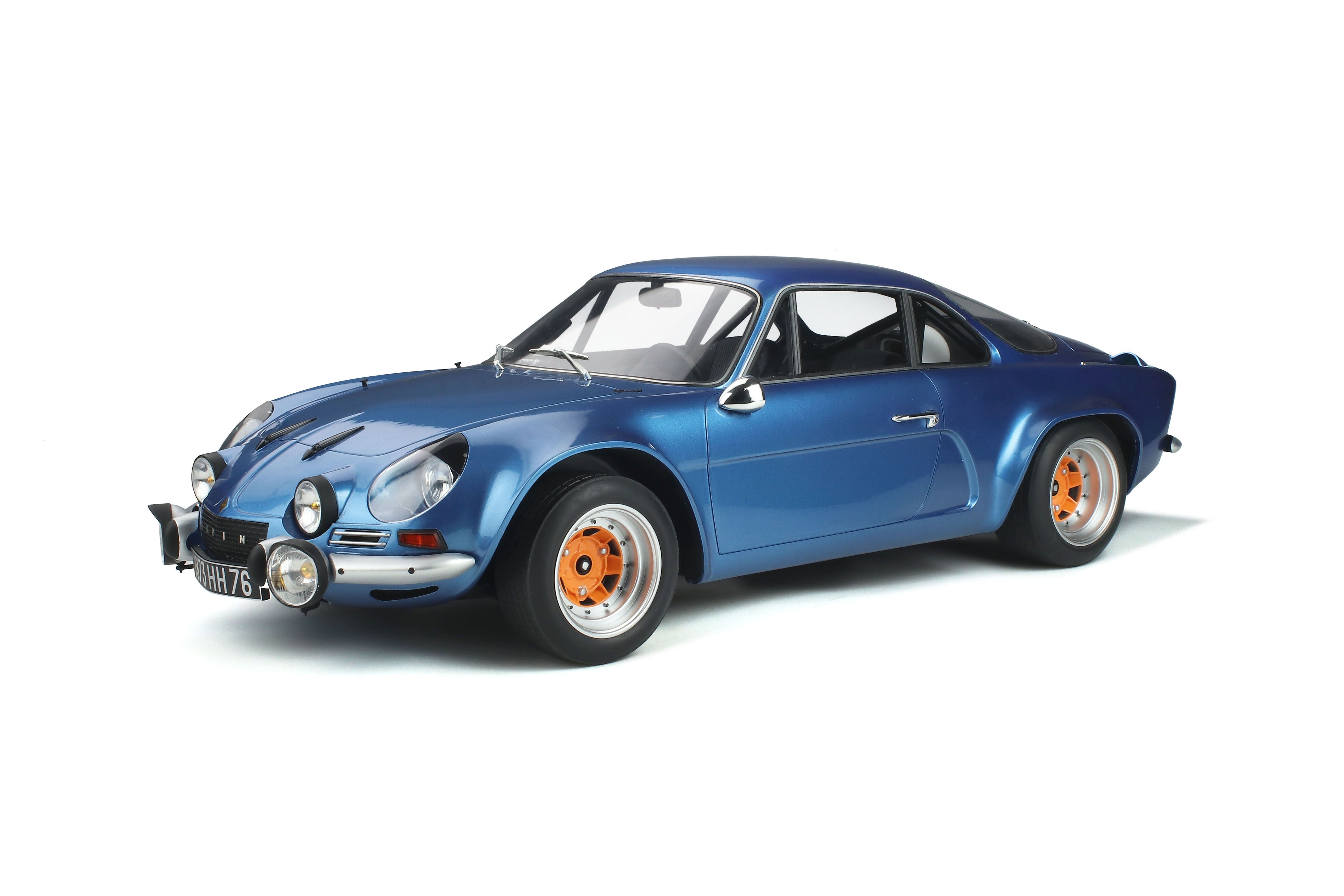 GT Spirit 1:8 Scale Resin, 1973 ALPINE A110 1800 GROUPE 4, BLUE - GTS800701