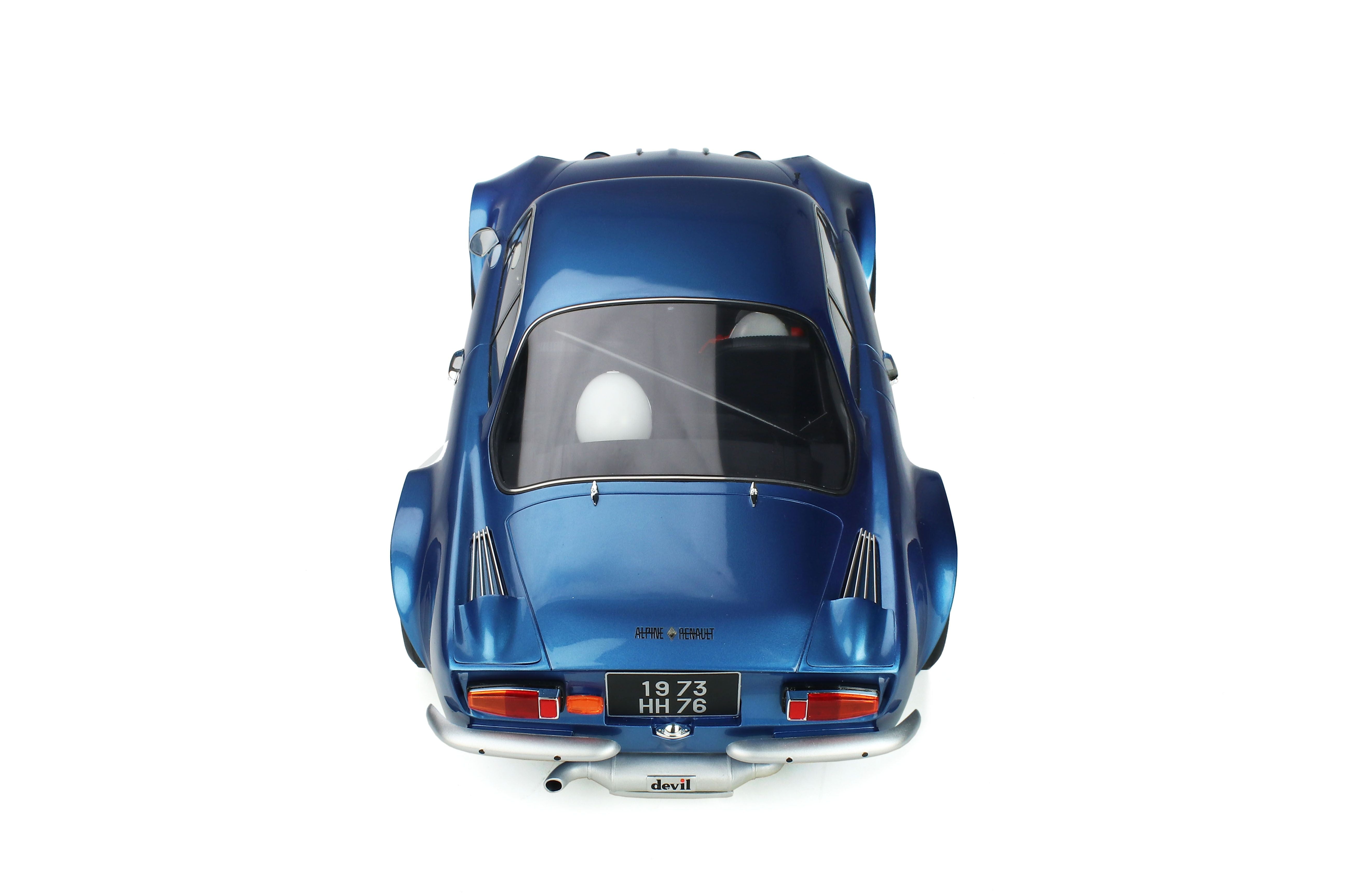 GT Spirit 1:8 Scale Resin, 1973 ALPINE A110 1800 GROUPE 4, BLUE - GTS800701