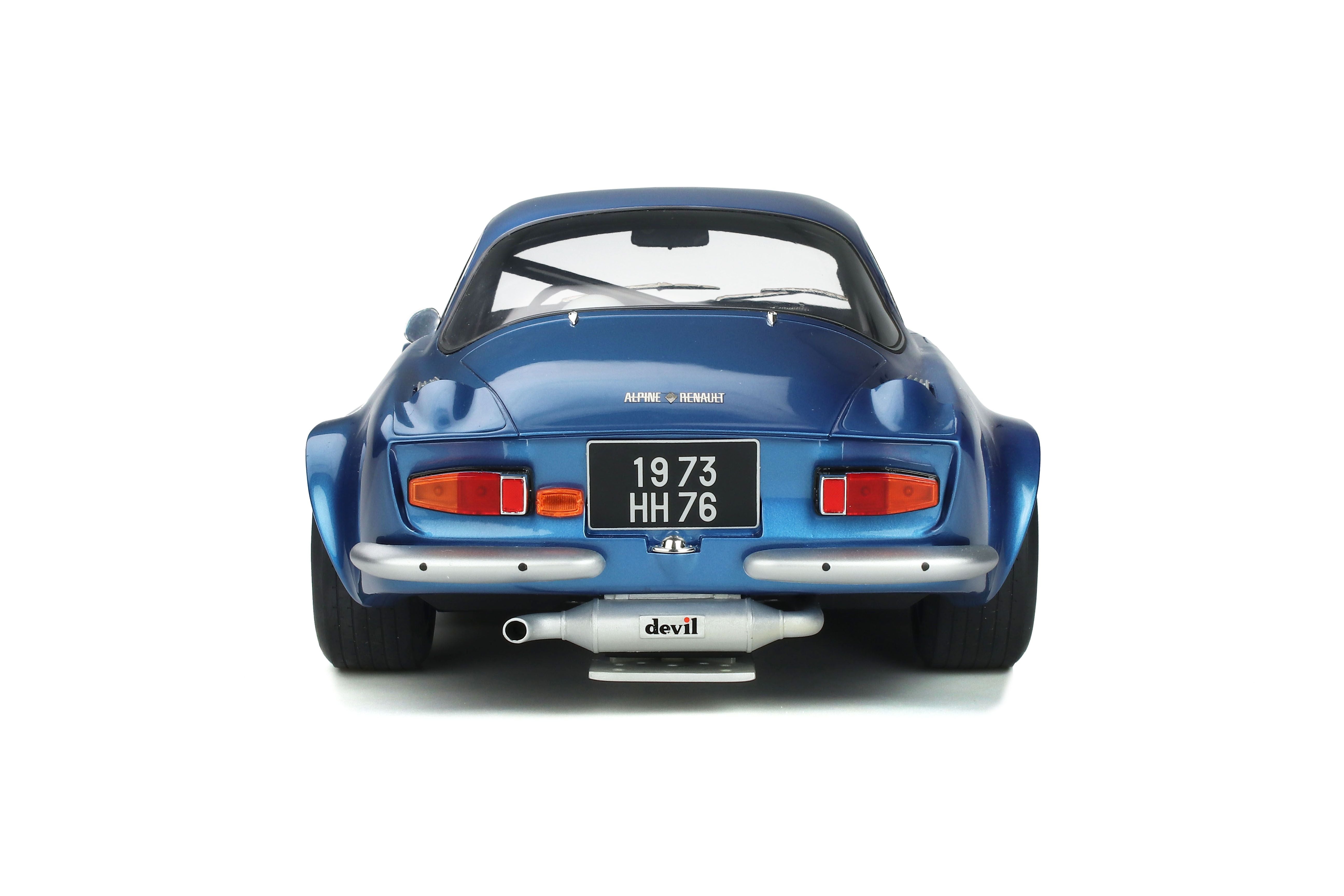 GT Spirit 1:8 Scale Resin, 1973 ALPINE A110 1800 GROUPE 4, BLUE - GTS800701