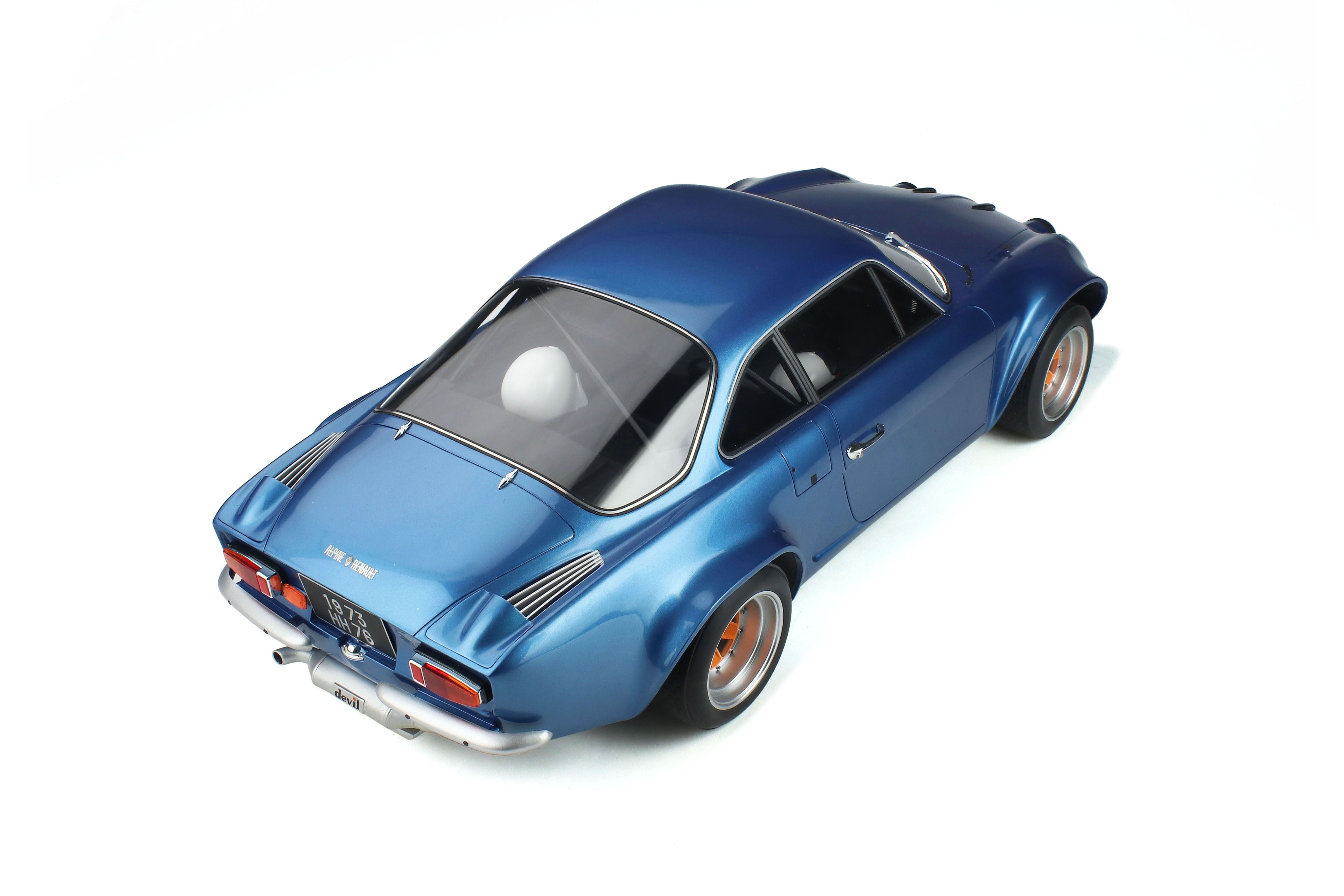 GT Spirit 1:8 Scale Resin, 1973 ALPINE A110 1800 GROUPE 4, BLUE - GTS800701