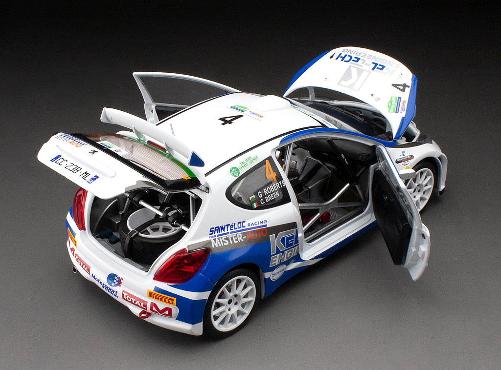 Sunstar 1:18 Peugeot 207 S2000 – #4 C.Breen/G.Roberts – Circuit of Ireland 2012 (limited edition 999pcs), 5438