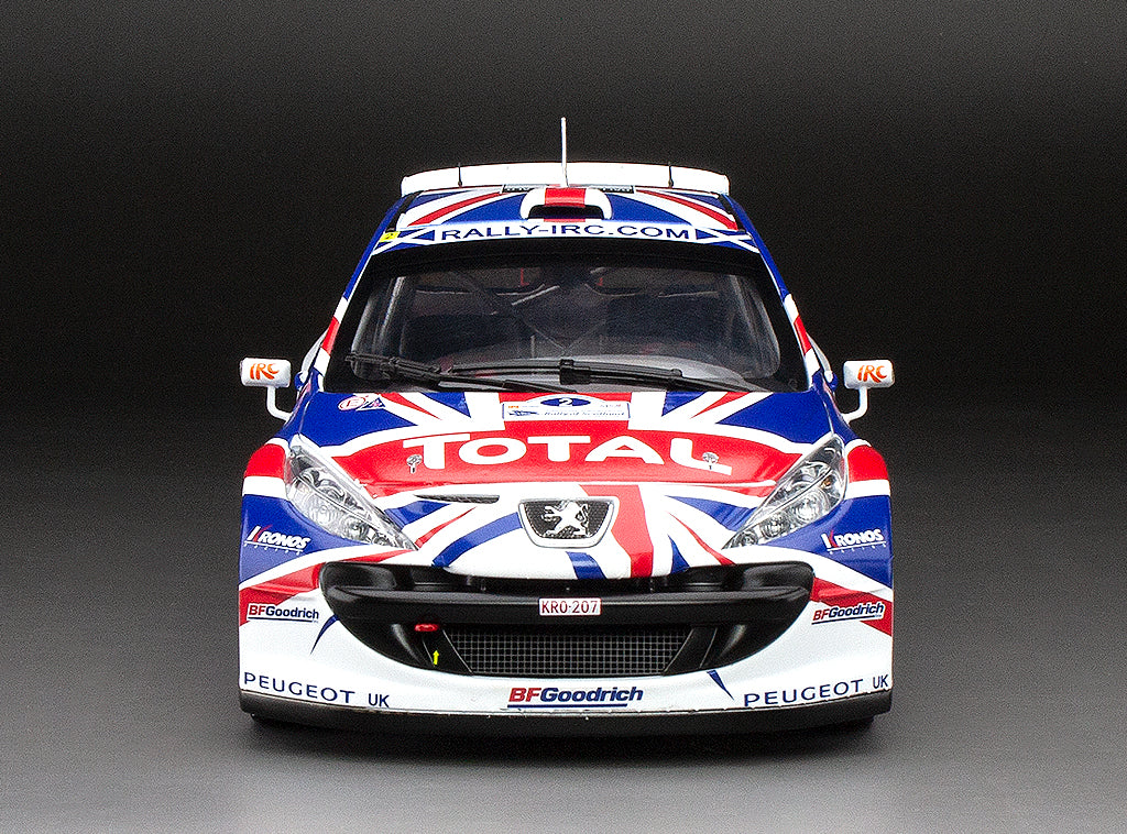 Sunstar 1:18 Peugeot 207 #6 Meekle/Nagle3rd Rally of Scotland 2010 2006 - 5439