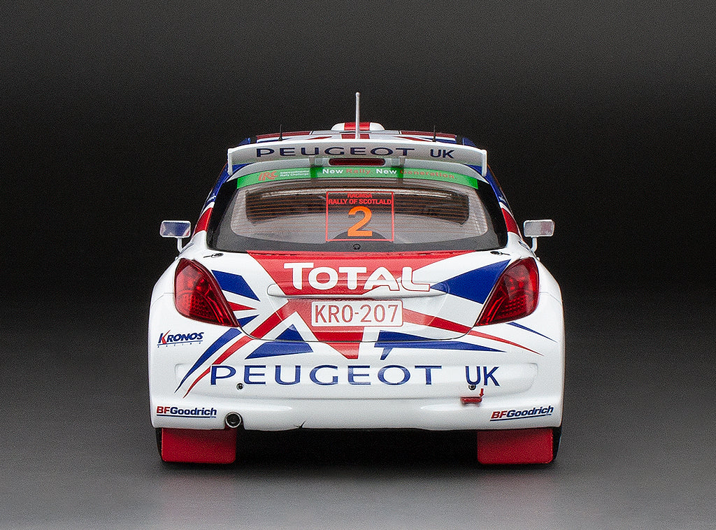 Sunstar 1:18 Peugeot 207 #6 Meekle/Nagle3rd Rally of Scotland 2010 2006 - 5439