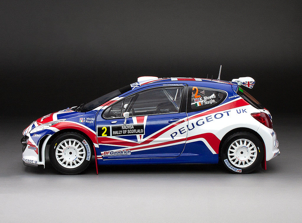 Sunstar 1:18 Peugeot 207 #6 Meekle/Nagle3rd Rally of Scotland 2010 2006 - 5439