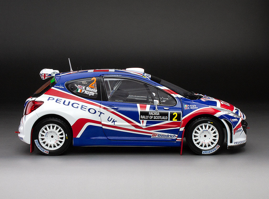Sunstar 1:18 Peugeot 207 #6 Meekle/Nagle3rd Rally of Scotland 2010 2006 - 5439