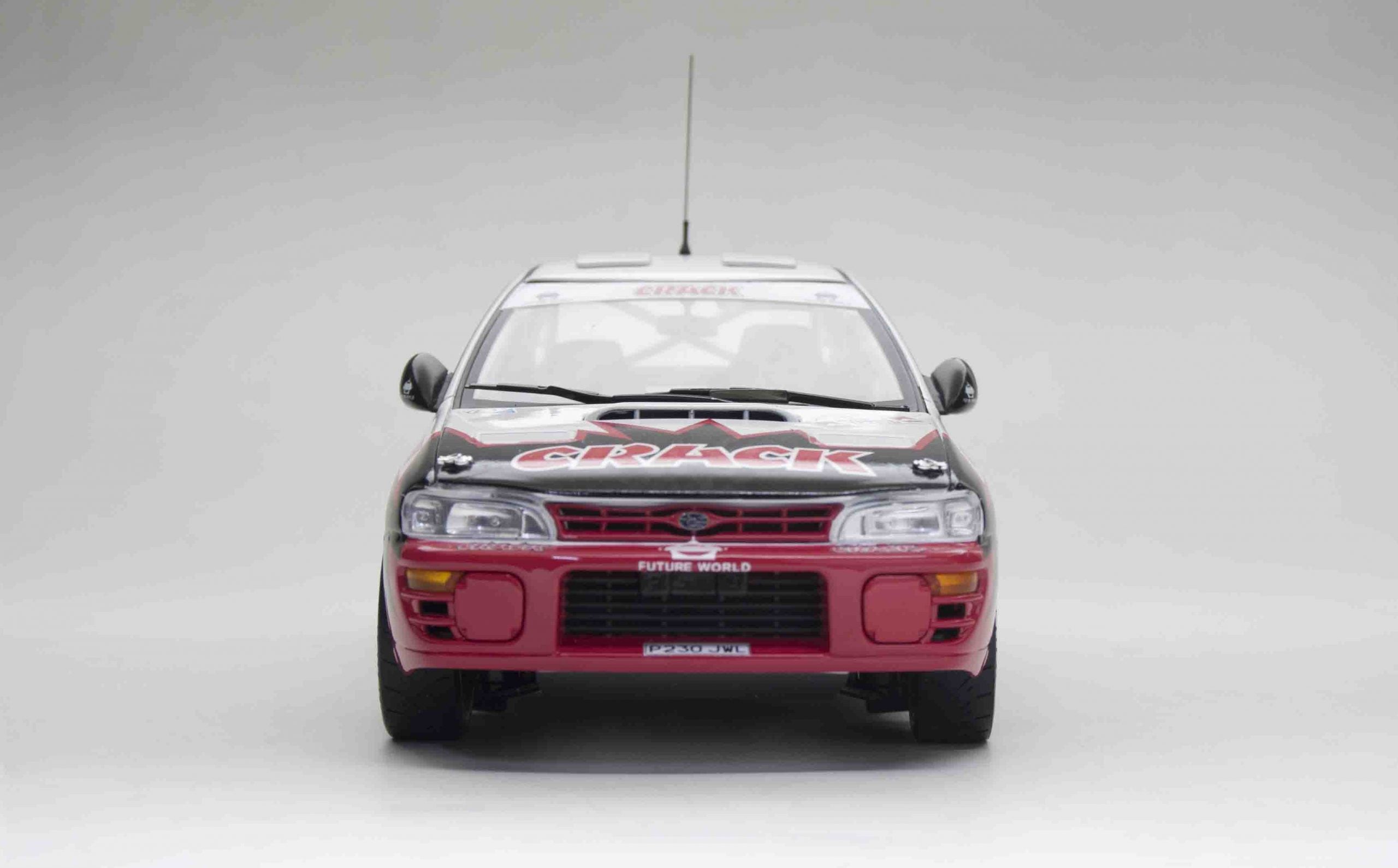 Sunstar 1:18 Scale Diecast 5515 Subaru Impreza 555 #12 Belgium Crack Rally 1998