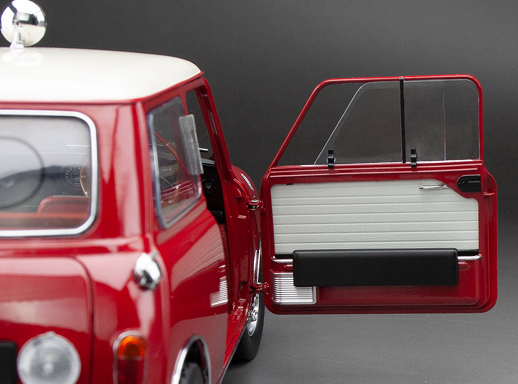 SUNSTAR 1:12 Scale Mini Cooper S #37 Hopkins/Liddon - Winner Rally Monaco 1964 in Red - 5326/ 5321T