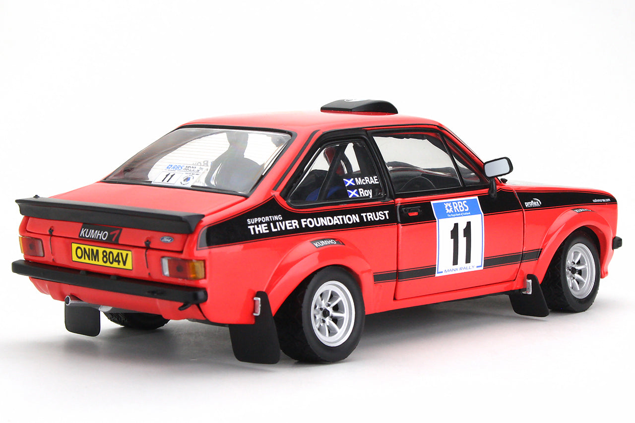 SUNSTAR 1:18 Diecast - Ford Escort RS1800 MK2 – #11 McRae Colin / Roy Campbell - 4854