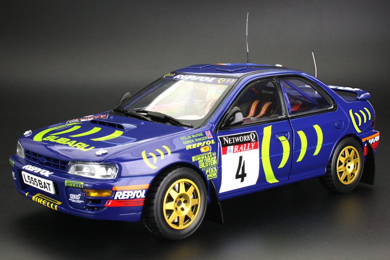 Sunstar 5523 1:18 Subaru Impreza Winner RAC Rally 1995 Colin McRae