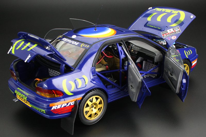 Sunstar 5523 1:18 Subaru Impreza Winner RAC Rally 1995 Colin McRae