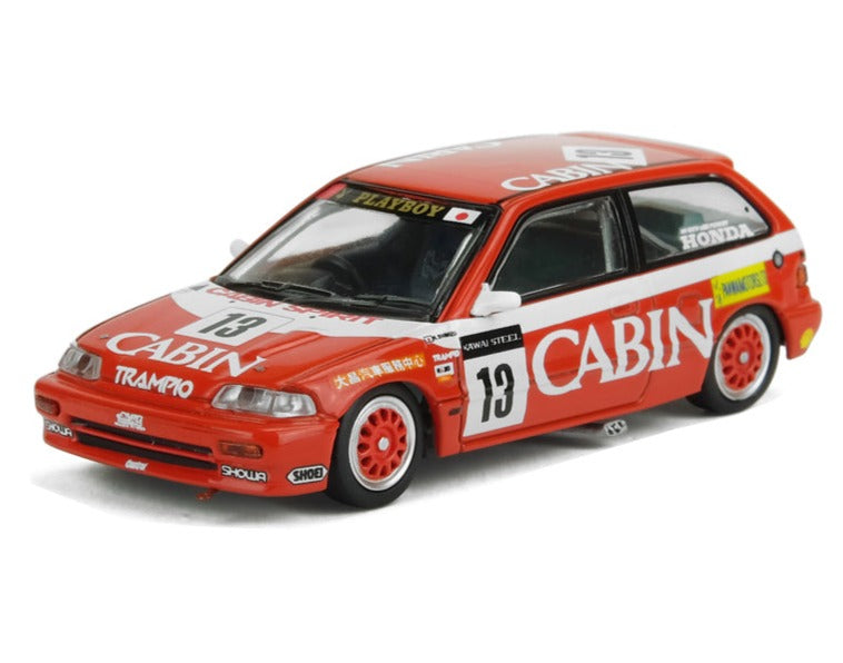 INNO64 1:64 HONDA CIVIC EF3 #13 TEAM CABIN MACAU GRAND PRIX GUIA RACE 1988 EF9