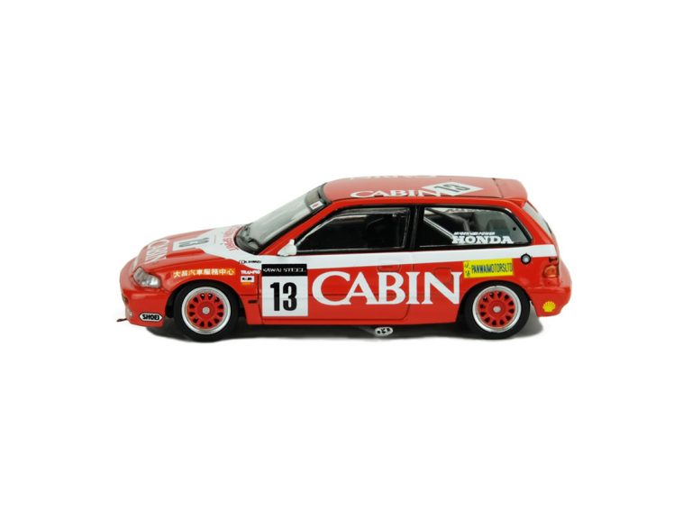 INNO64 1:64 HONDA CIVIC EF3 #13 TEAM CABIN MACAU GRAND PRIX GUIA RACE 1988 EF9