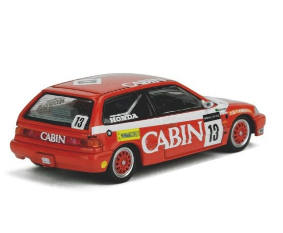 INNO64 1:64 HONDA CIVIC EF3 #13 TEAM CABIN MACAU GRAND PRIX GUIA RACE 1988 EF9