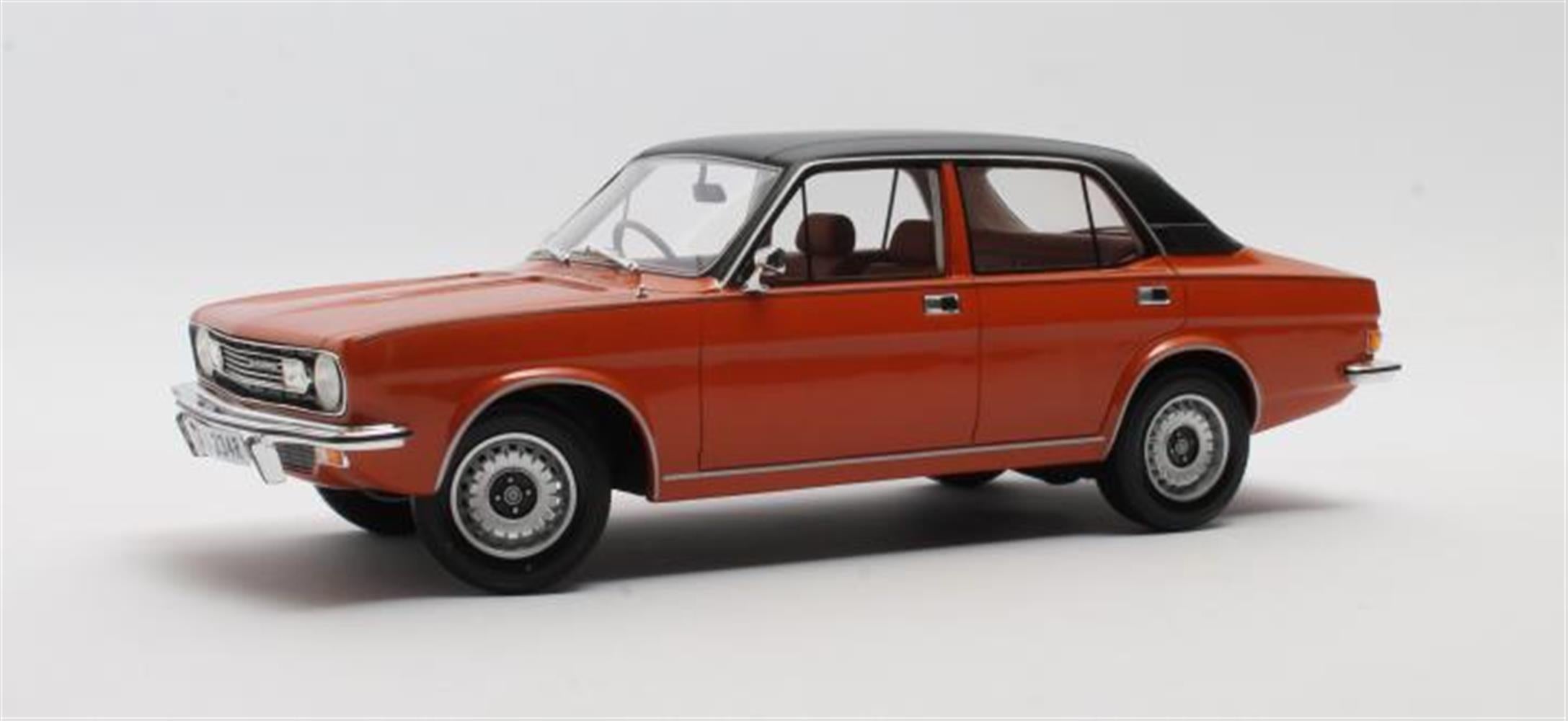 CULT 1:18 Scale Model 1976-1978 Morris Marina Saloon - Orange CML157-1