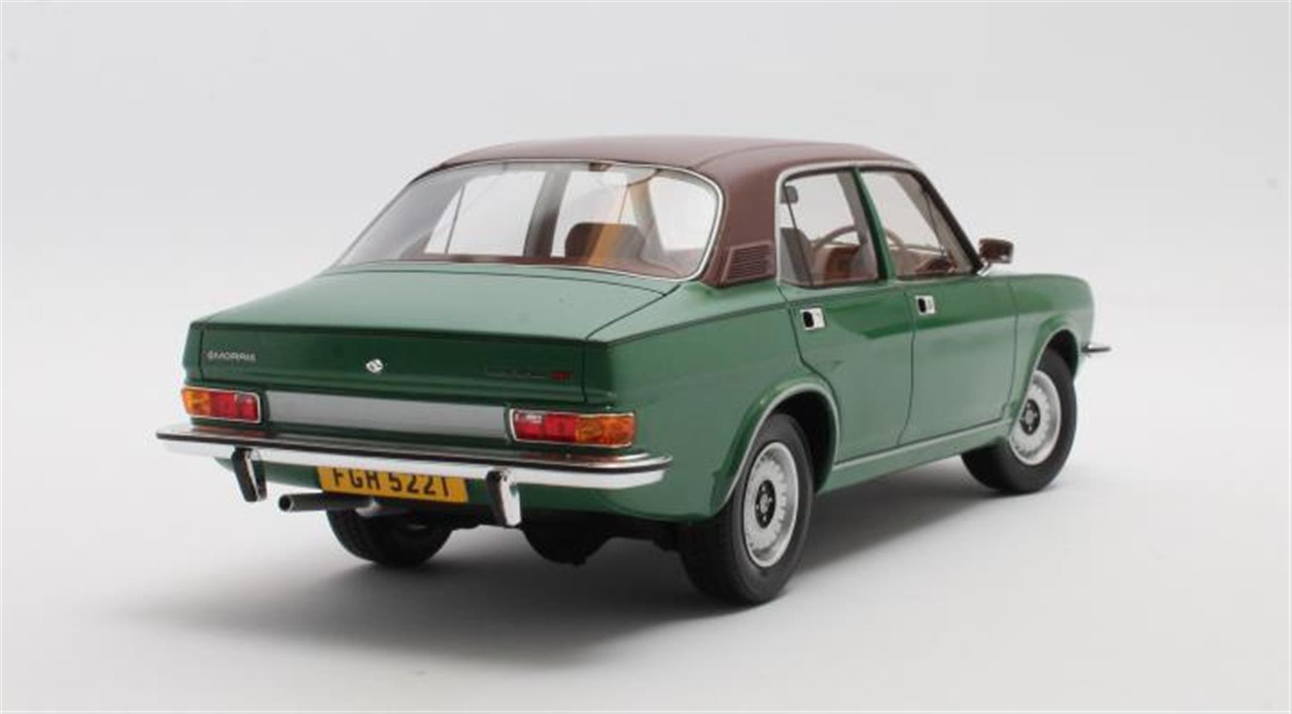 CULT 1:18 Scale Model 1976-1978 Morris Marina Saloon - Green - CML157-2