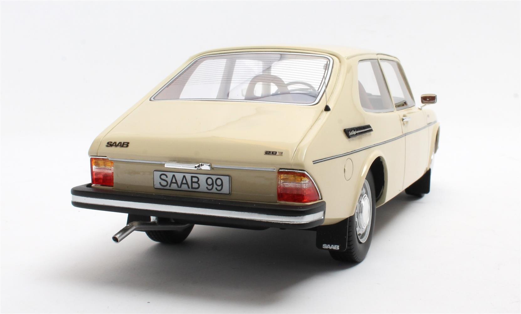 CULT 1:18 Resin - 1975 Saab 99 Combi - Orchid White - CML176-2