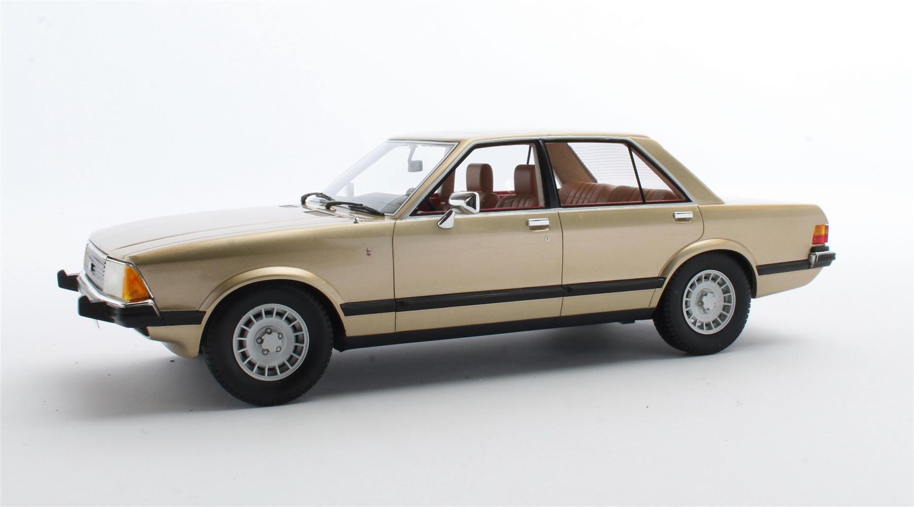 CULT 1:18 Scale Model 1978 Ford Granada Mk2 - Gold Metallic - CML133-1