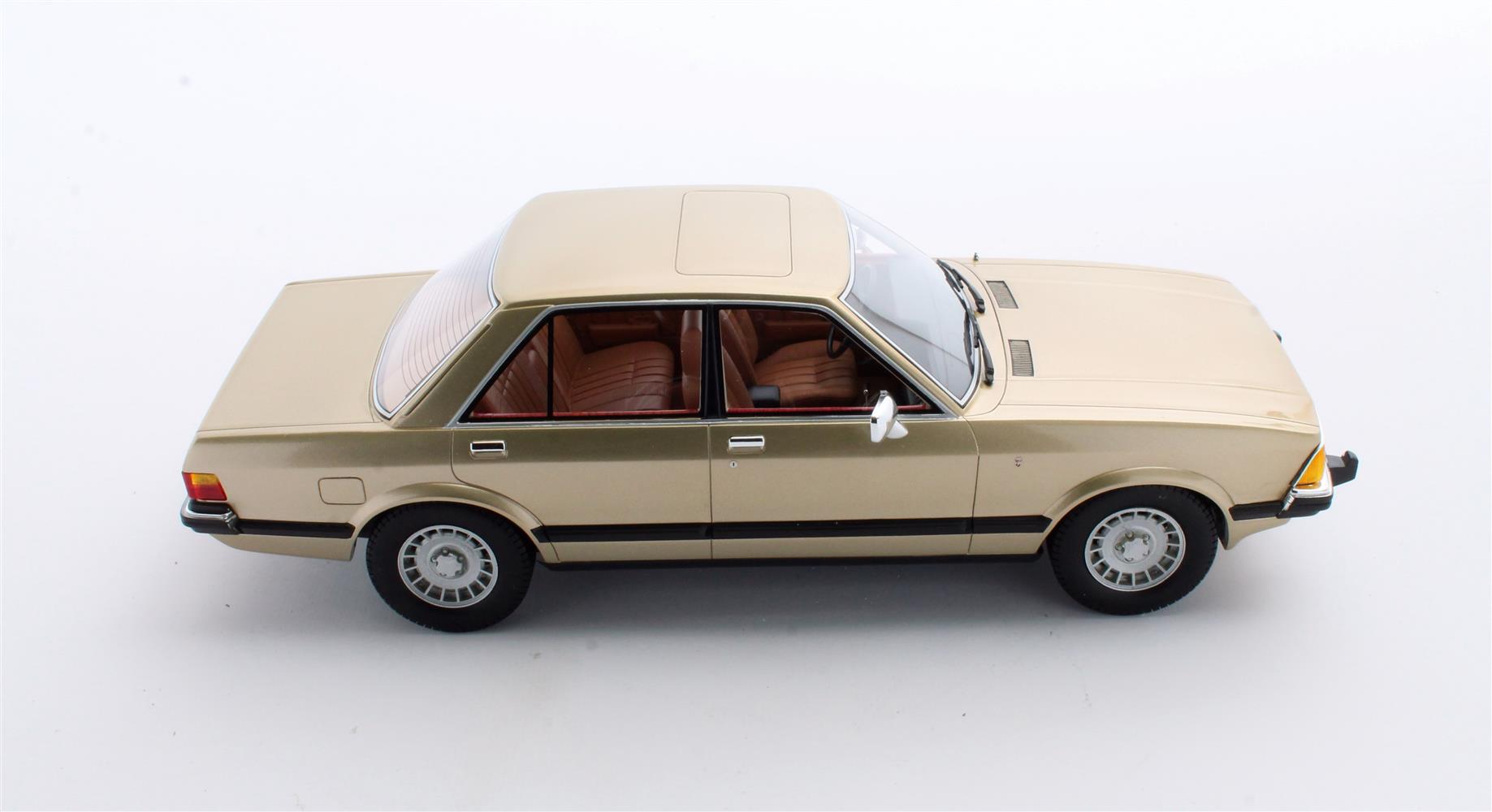 CULT 1:18 Scale Model 1978 Ford Granada Mk2 - Gold Metallic - CML133-1