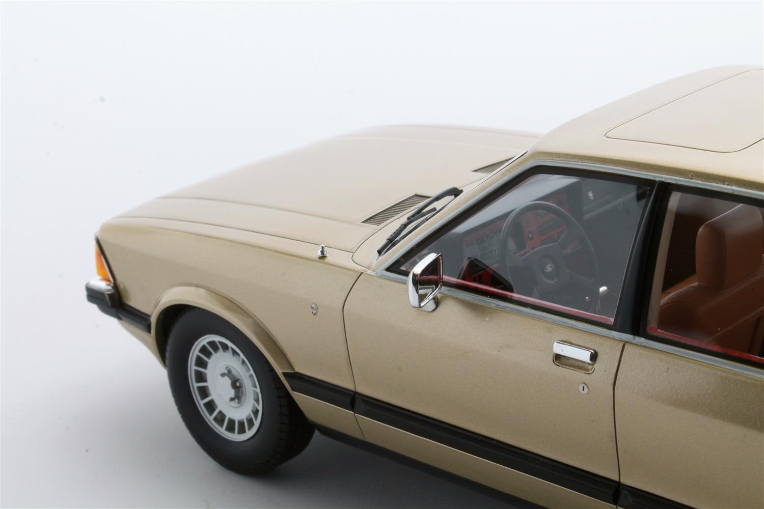 CULT 1:18 Scale Model 1978 Ford Granada Mk2 - Gold Metallic - CML133-1