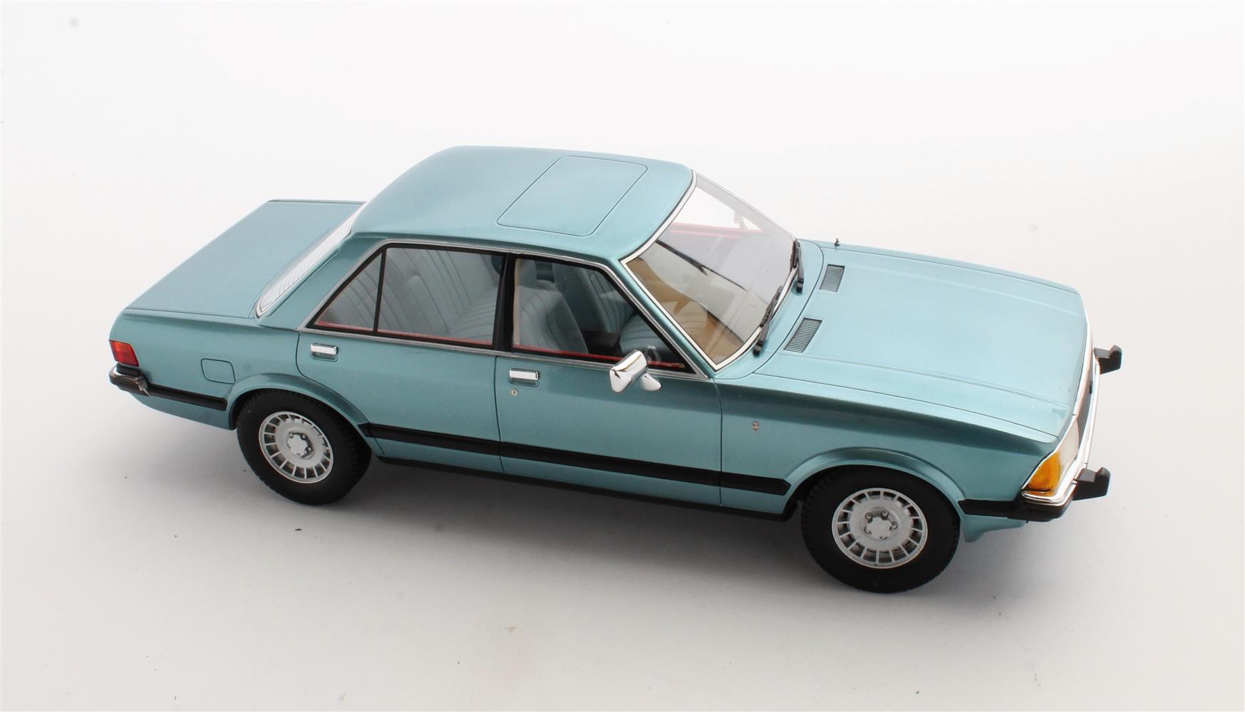 CULT 1:18 Scale Model 1978 Ford Granada Mk2 - Blue Metallic - CML133-2