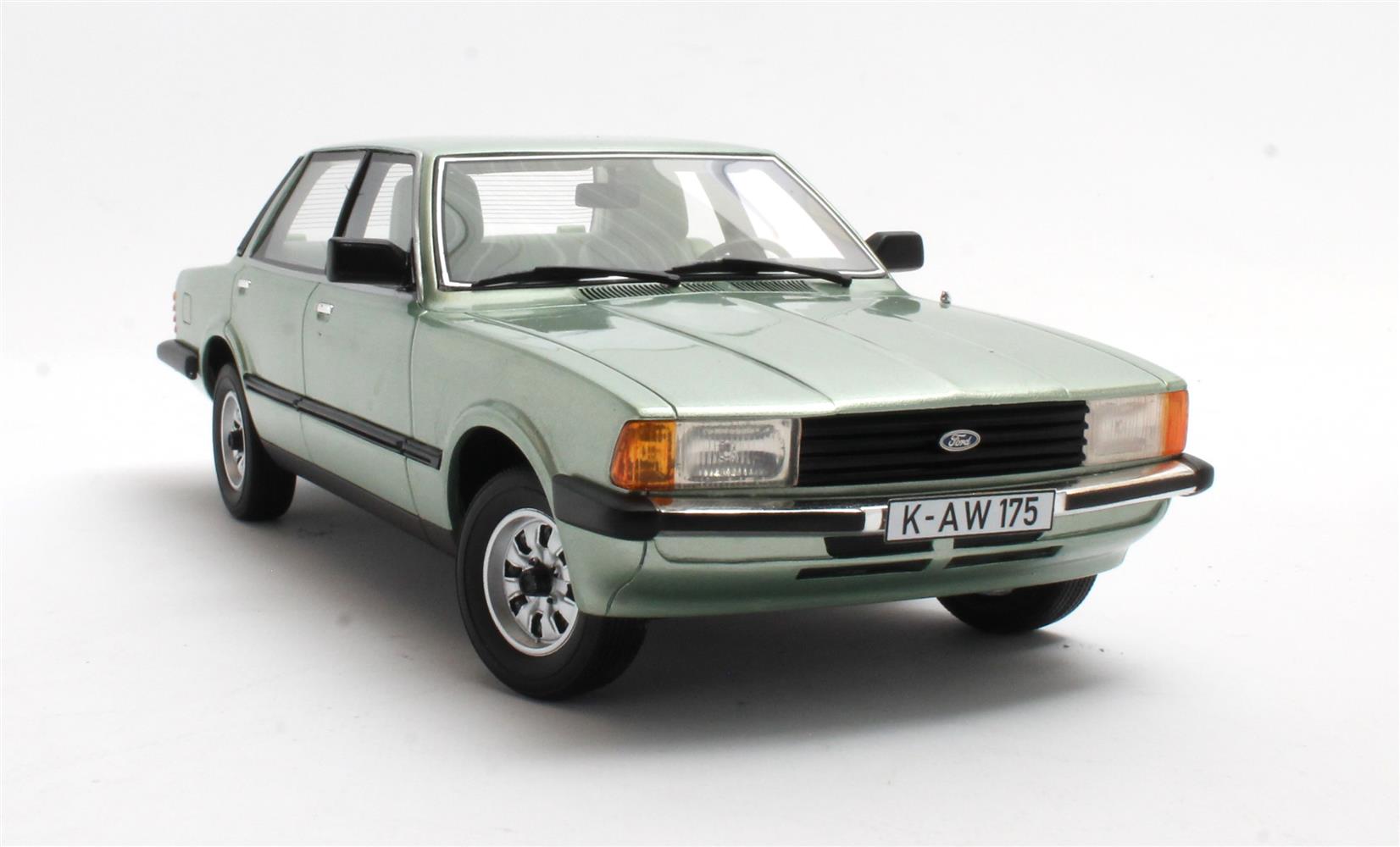 CULT 1:18 Resin - 1980 Ford Taunus TC4 (Cortina Mk5 2.0 GL) - Green Metallic - CML175-1