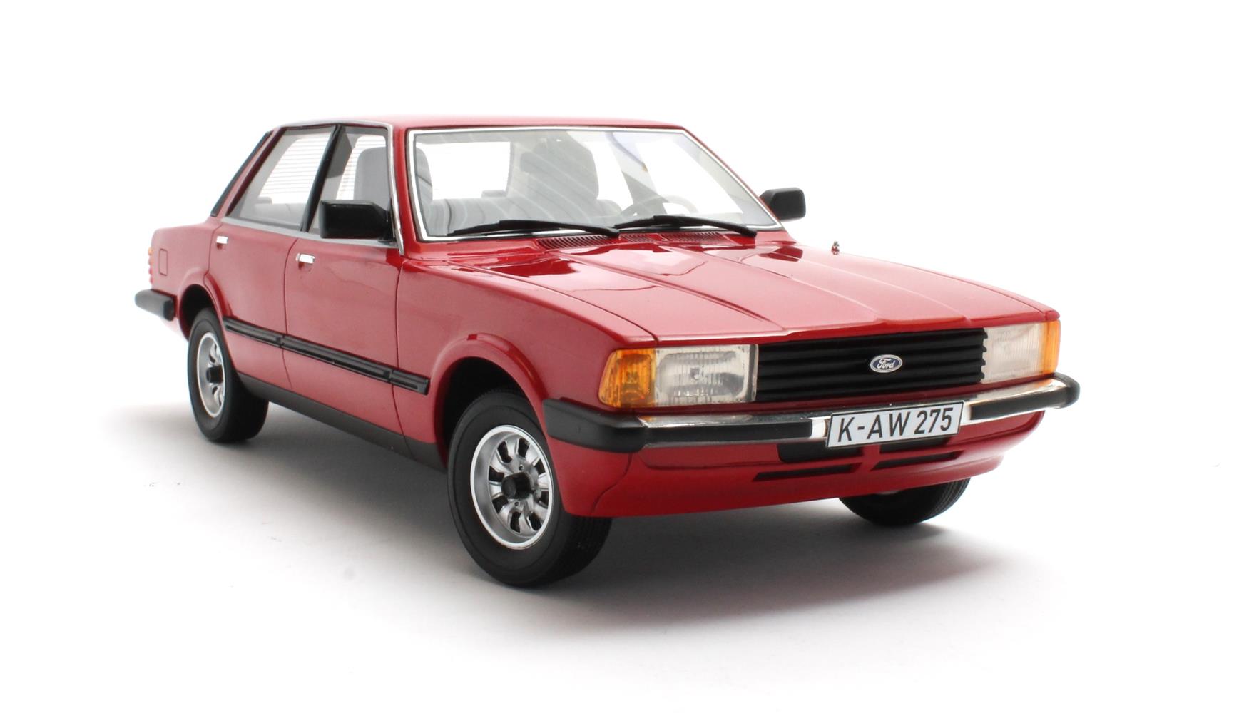 CULT 1:18 Resin - 1980 Ford Taunus TC4 (Cortina Mk5 2.0 GL) - Red - CML175-2