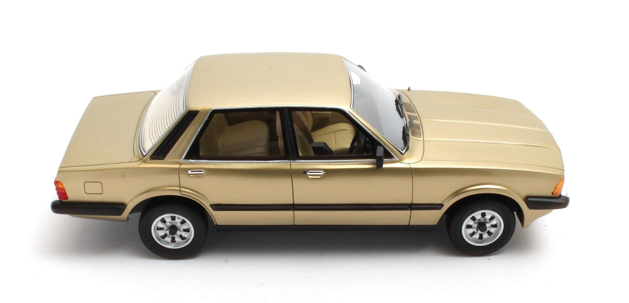 CULT 1:18 Resin - 1980 Ford Cortina Mk5, Gold - UK EXCLUSIVE RHD - CML175-3