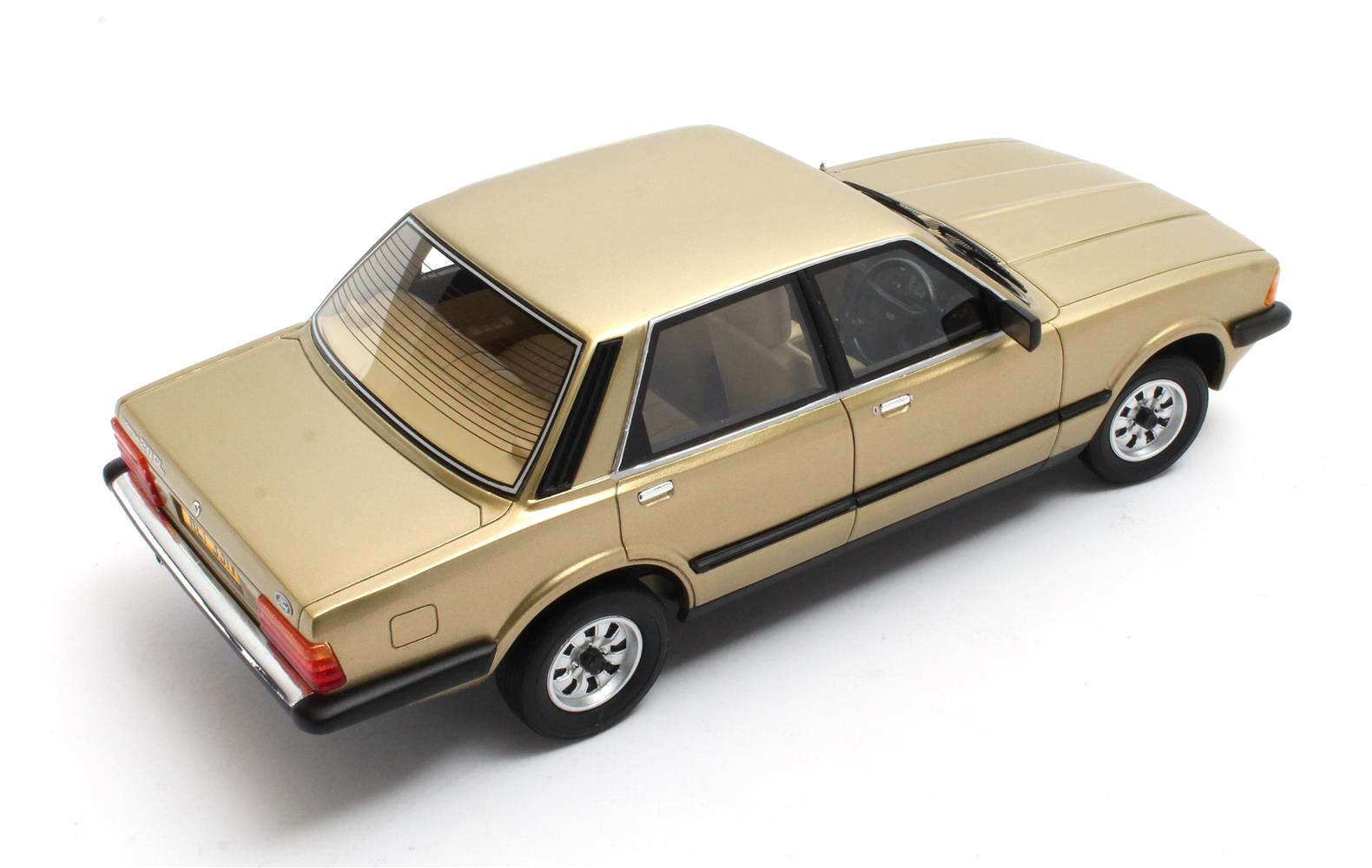 CULT 1:18 Resin - 1980 Ford Cortina Mk5, Gold - UK EXCLUSIVE RHD - CML175-3
