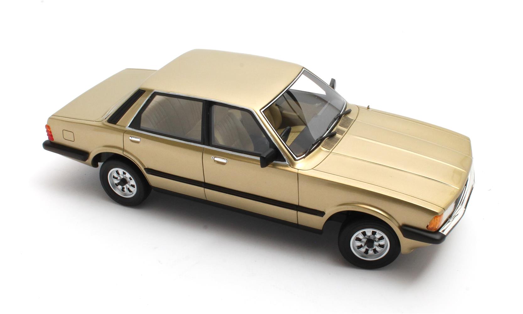 CULT 1:18 Resin - 1980 Ford Cortina Mk5, Gold - UK EXCLUSIVE RHD - CML175-3